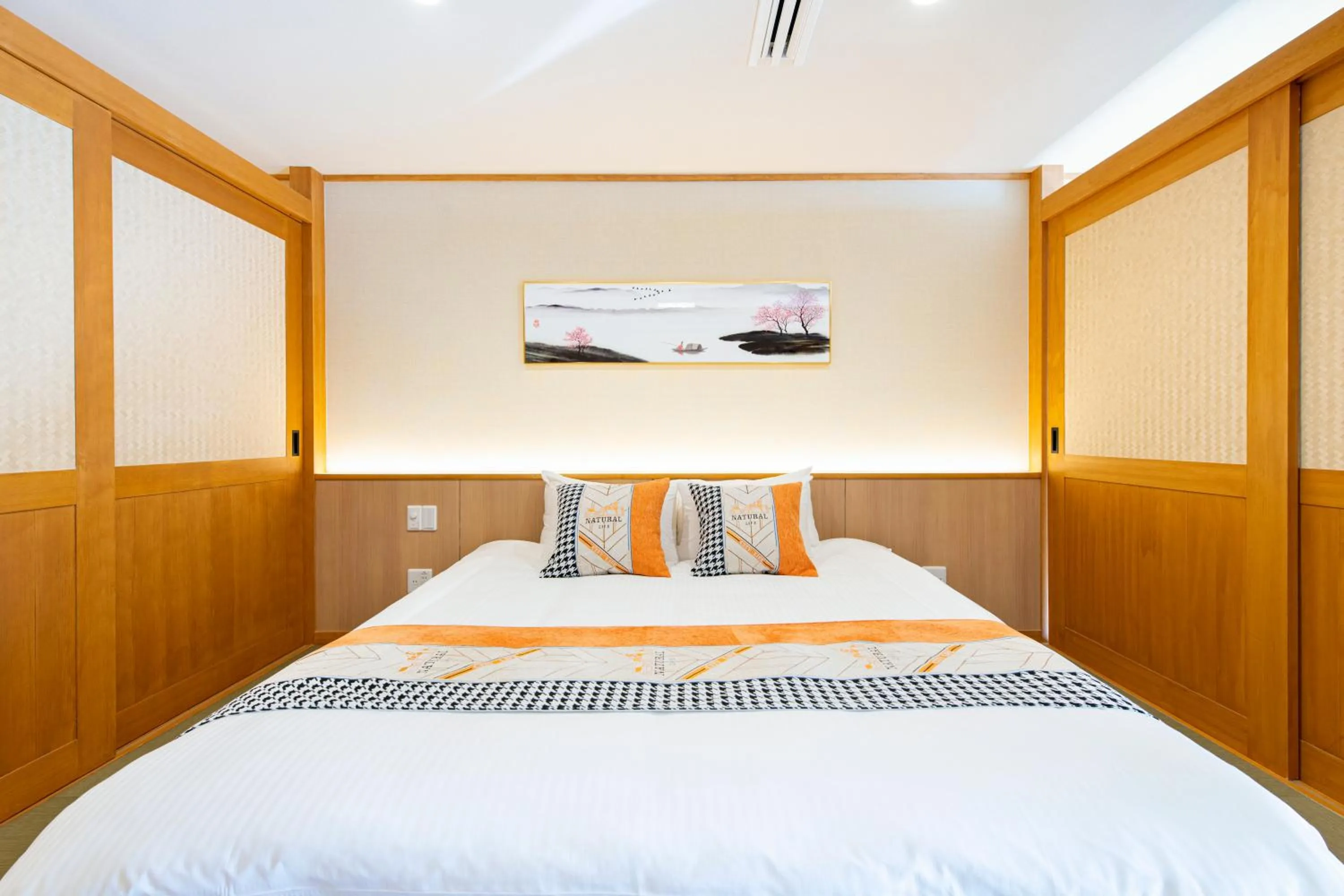 Bed in YOKOHAMA STAY PREMIER