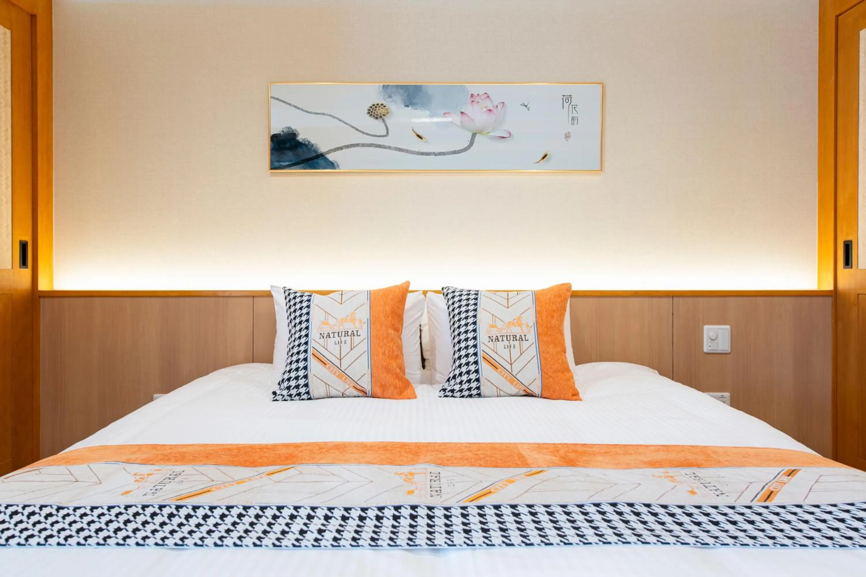 Bed in YOKOHAMA STAY PREMIER