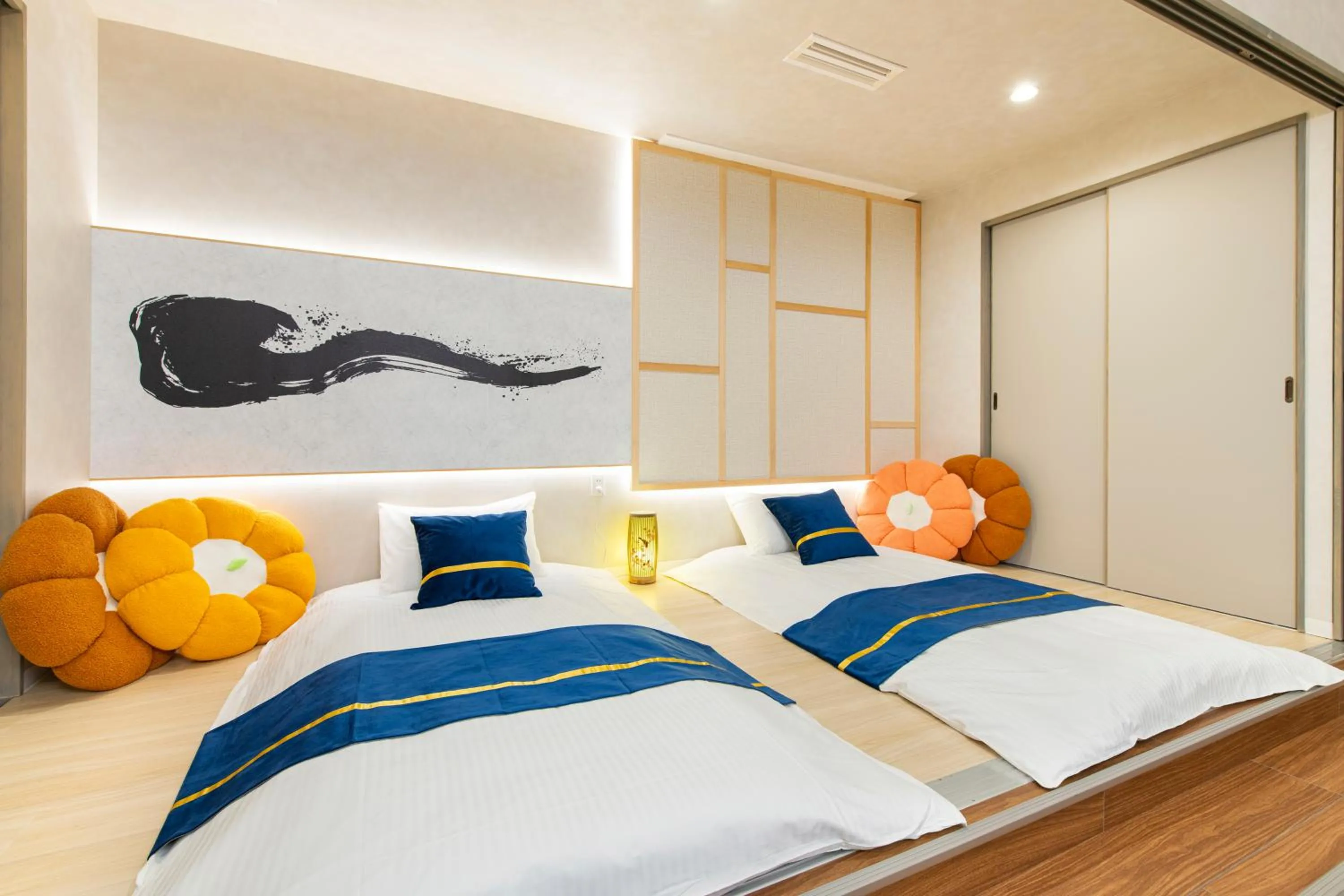 Bed in YOKOHAMA STAY PREMIER