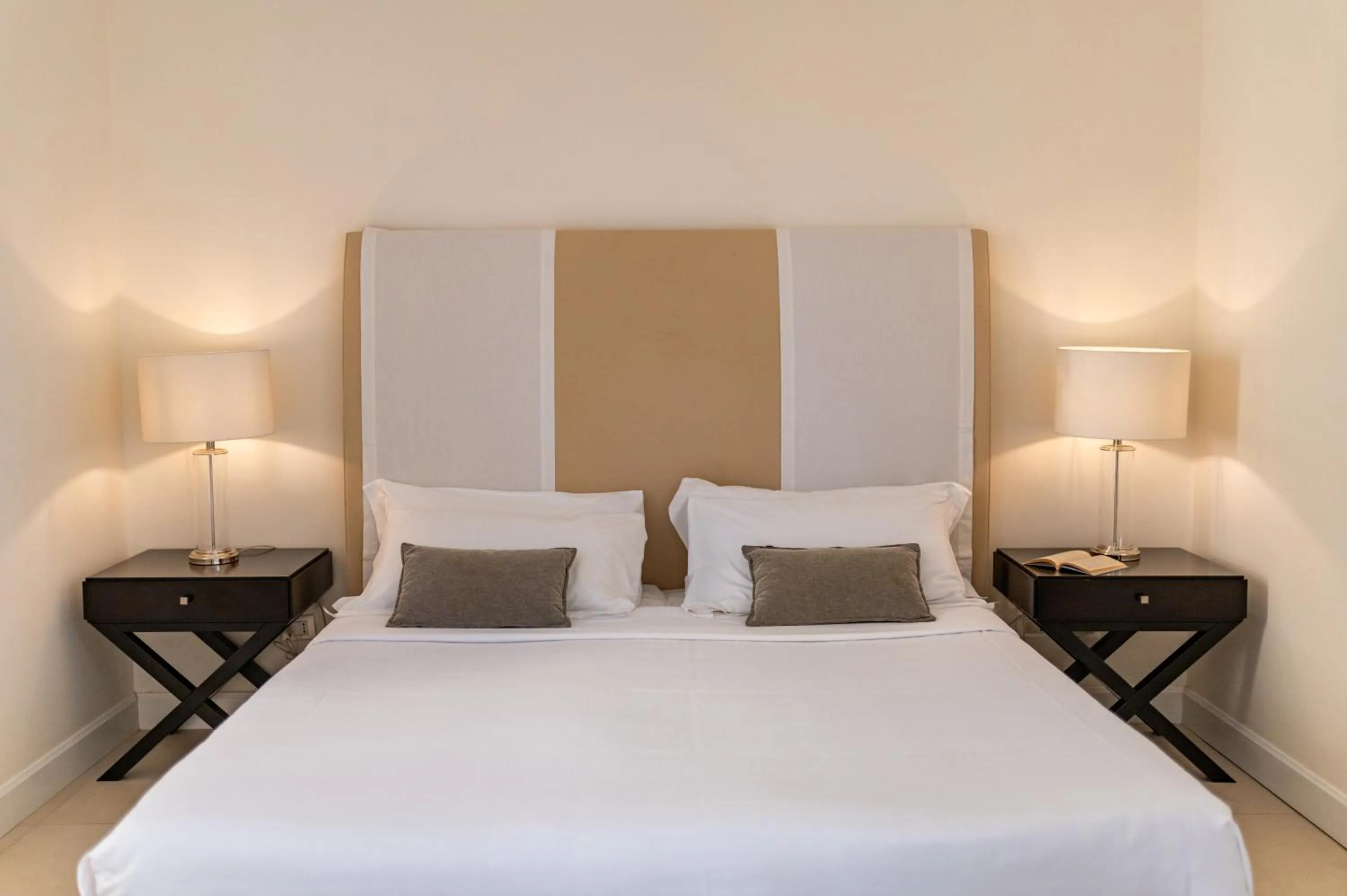 Bed in Hotel Palazzo Cavalieri