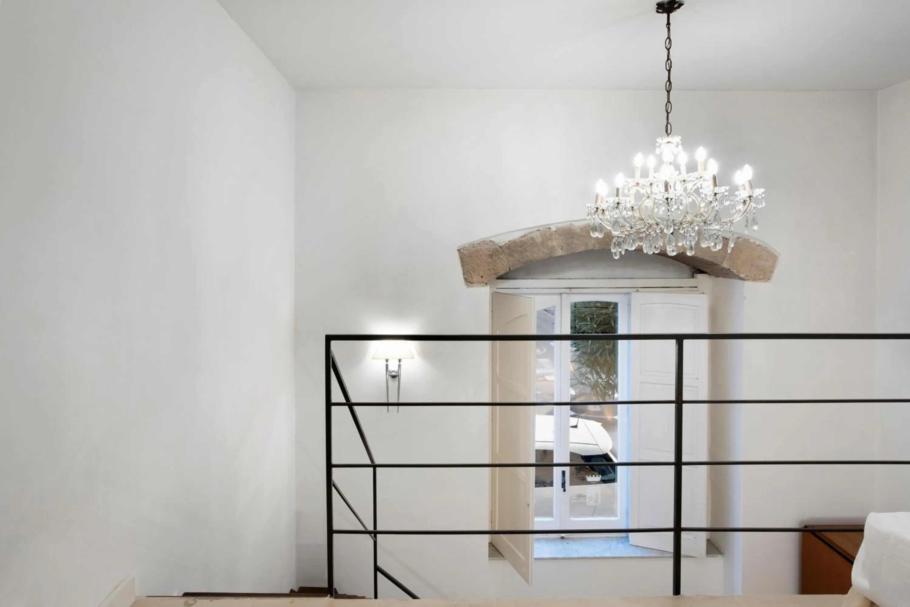 Bed in Hotel Palazzo Cavalieri