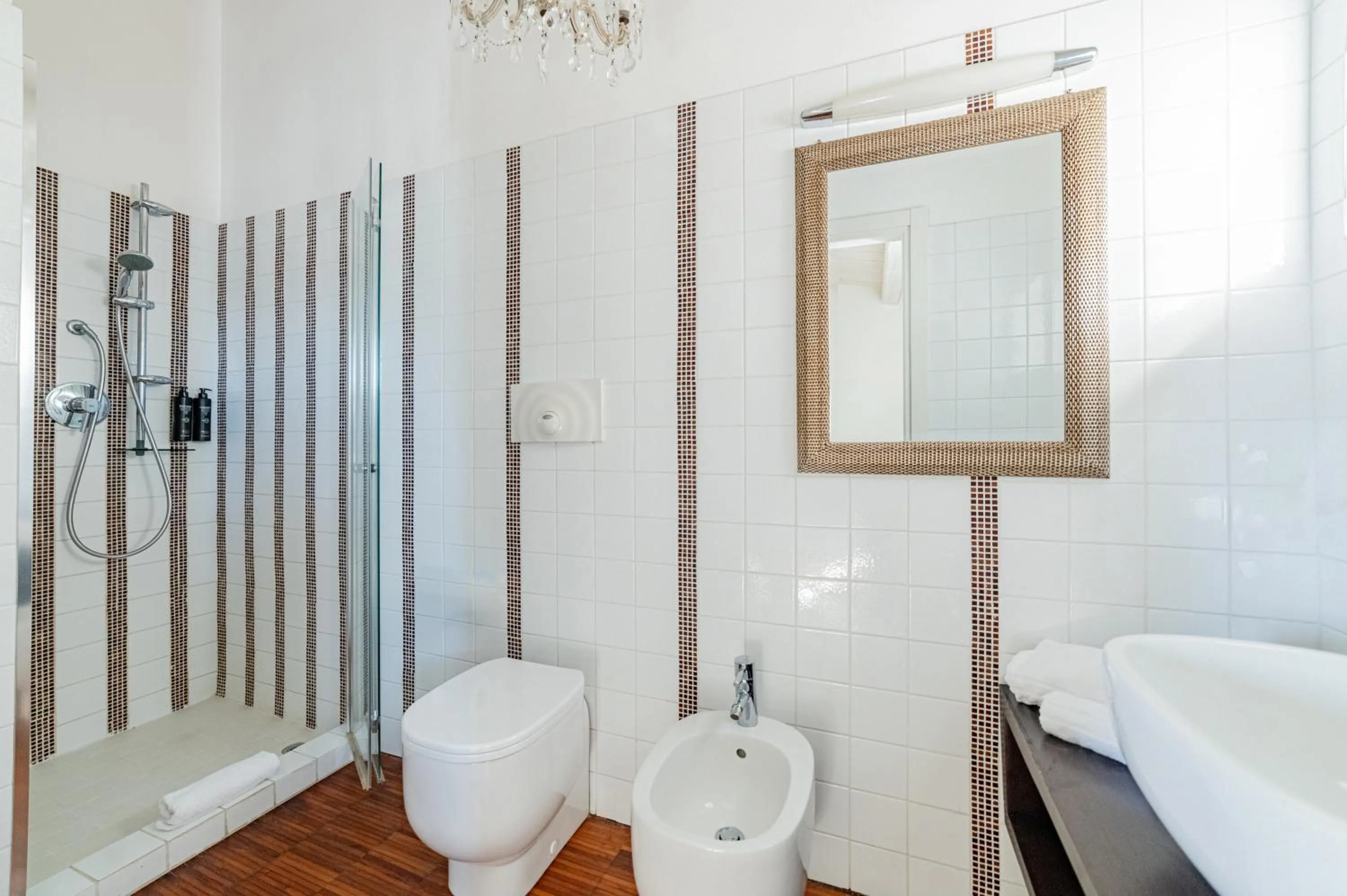 Shower in Hotel Palazzo Cavalieri