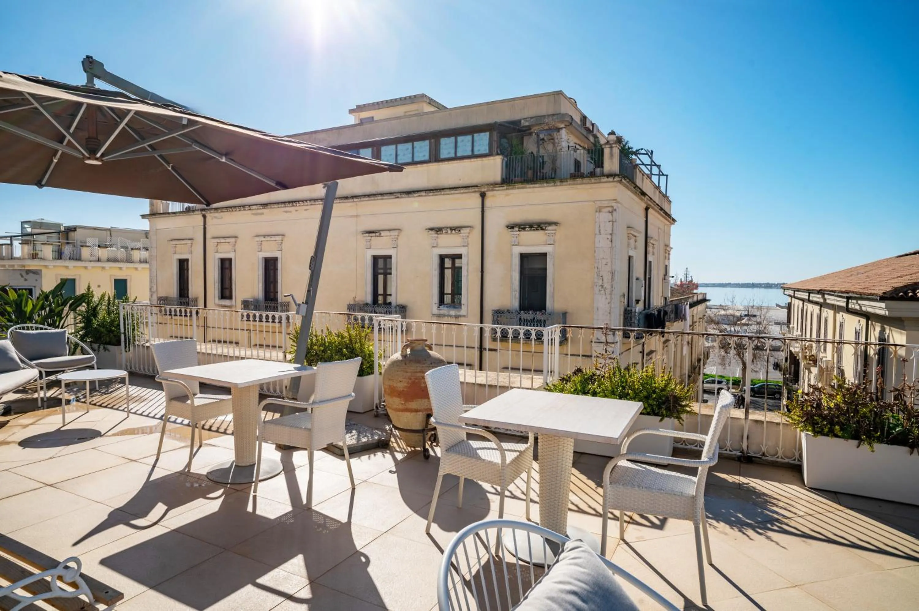Balcony/Terrace in Hotel Palazzo Cavalieri