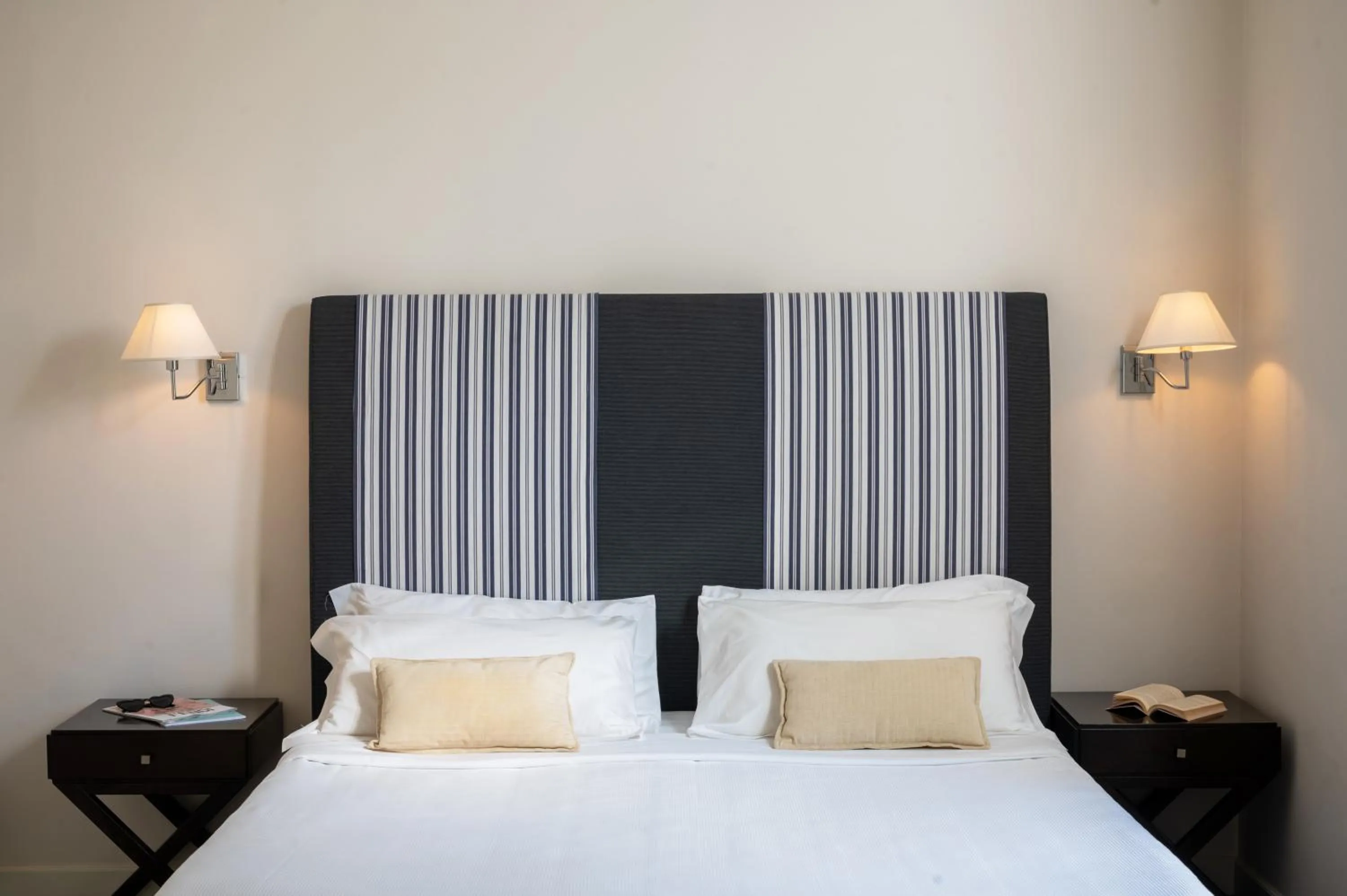 Bed in Hotel Palazzo Cavalieri