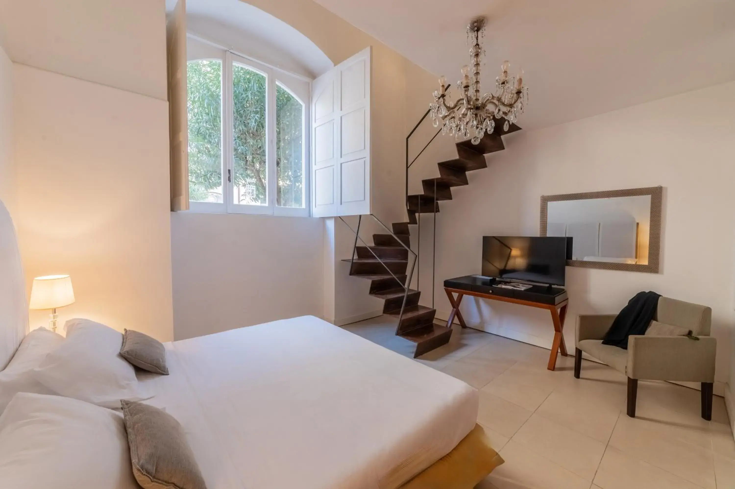 Bed in Hotel Palazzo Cavalieri Bed in Hotel Palazzo Cavalieri