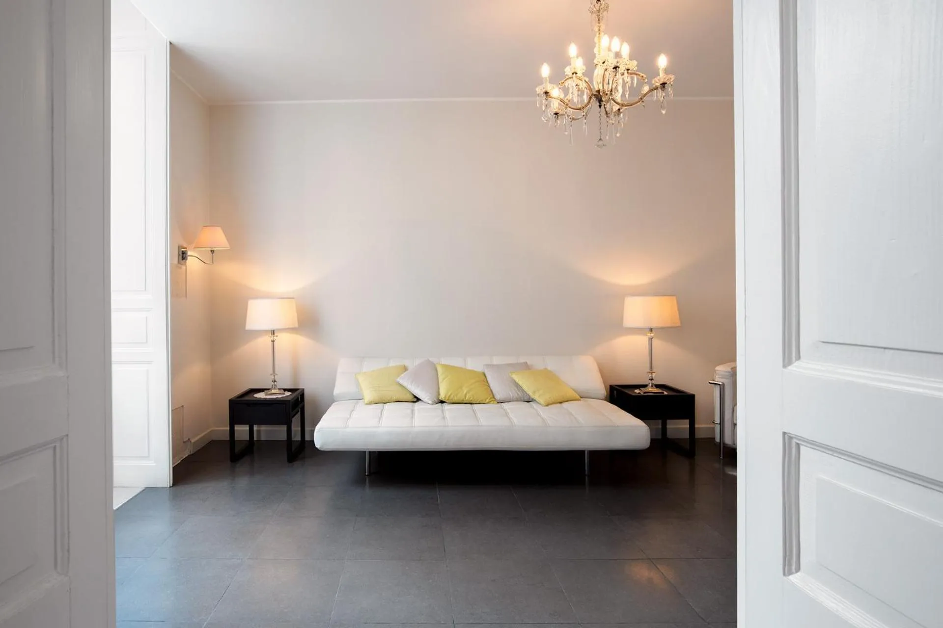 Living room, Bed in Hotel Palazzo Cavalieri