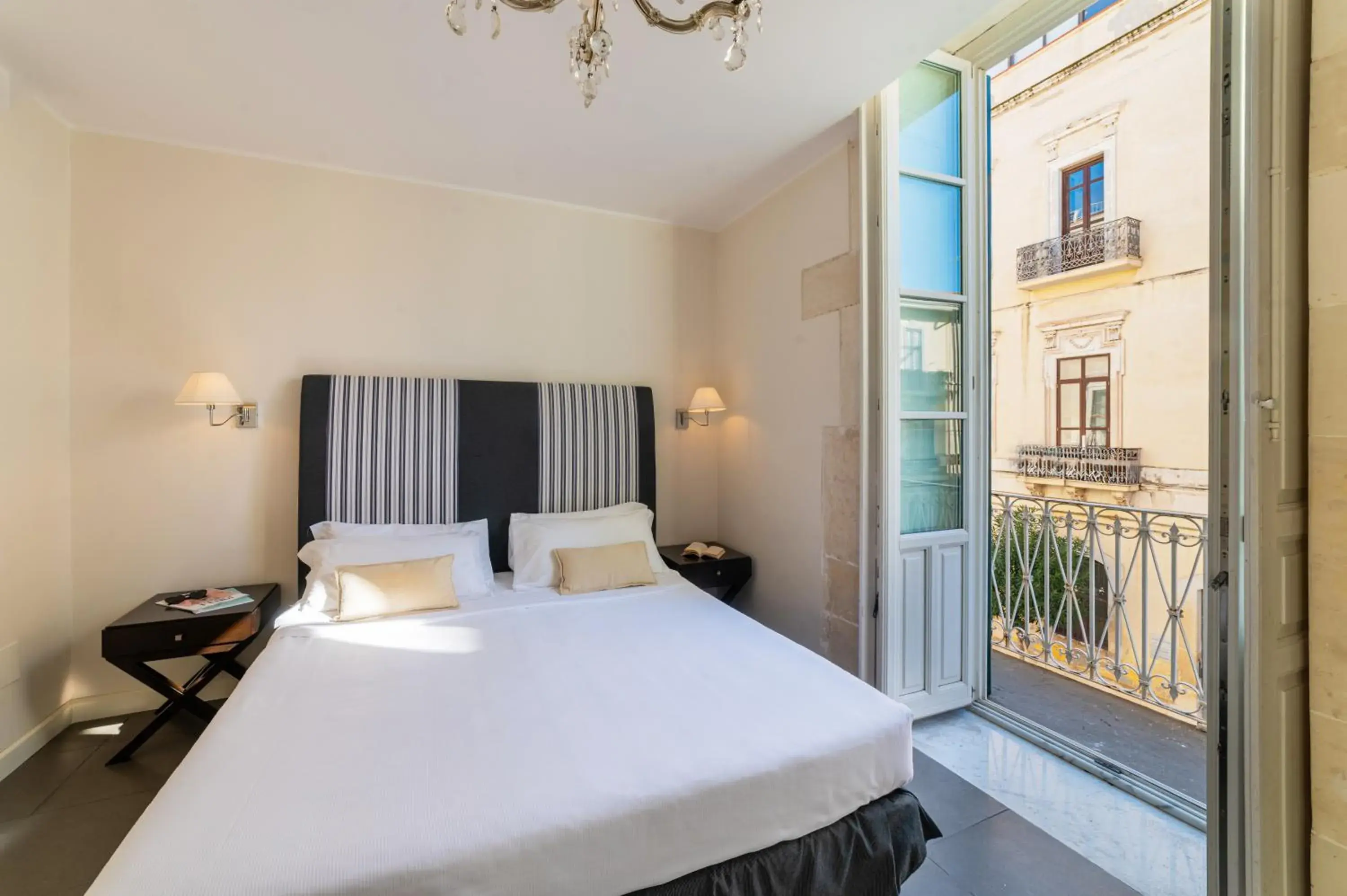 Bed in Hotel Palazzo Cavalieri Bed in Hotel Palazzo Cavalieri