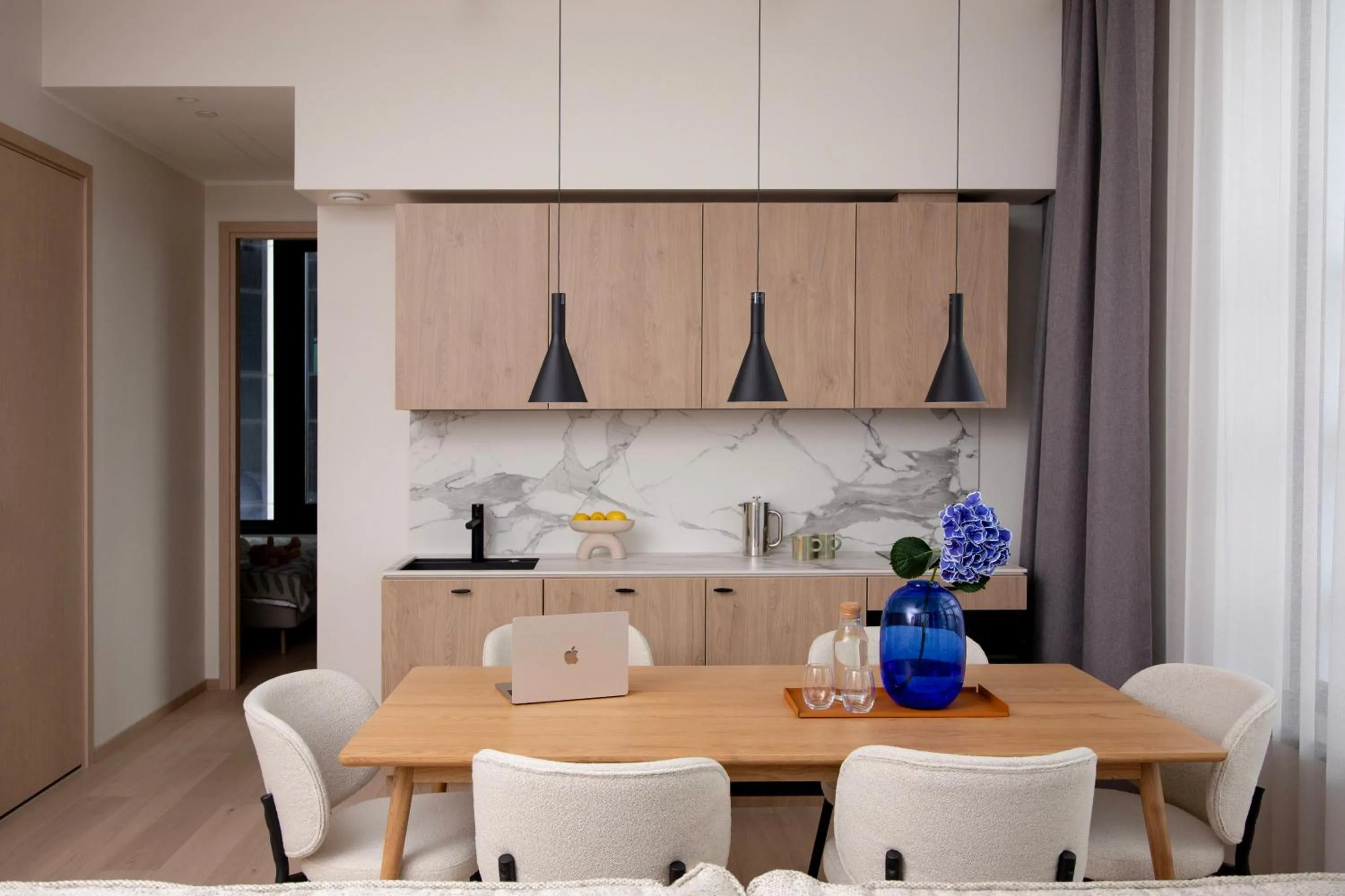 Kitchen or kitchenette in Bob W Tallinn Kesklinn