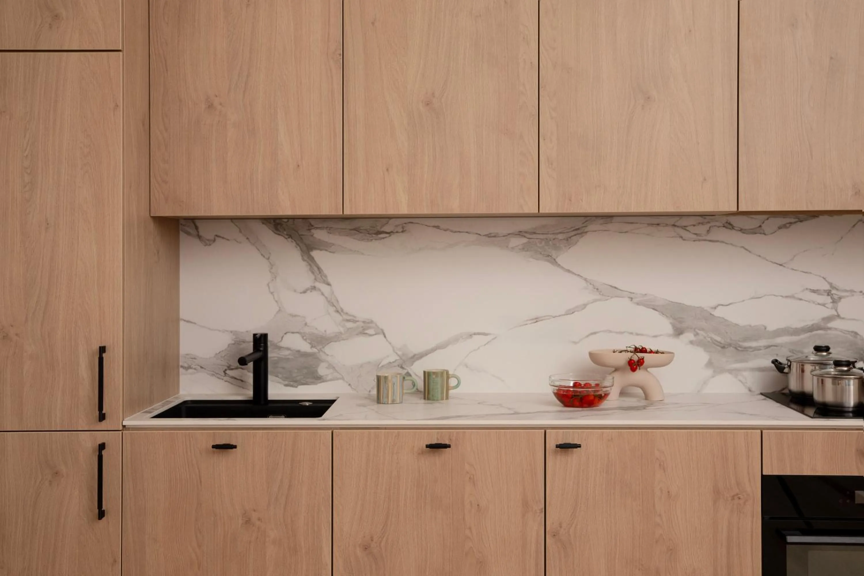 Kitchen or kitchenette in Bob W Tallinn Kesklinn