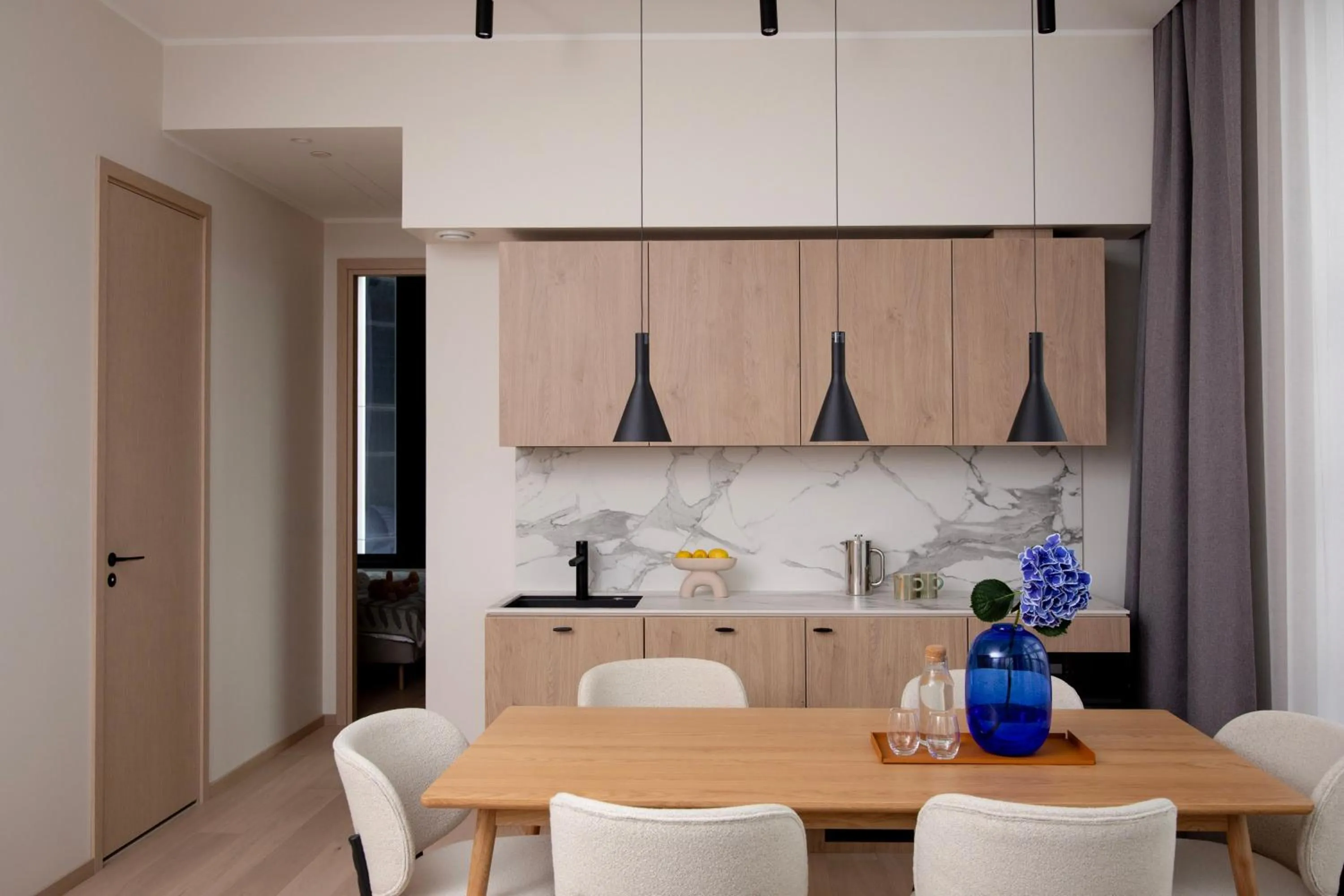 Kitchen or kitchenette in Bob W Tallinn Kesklinn