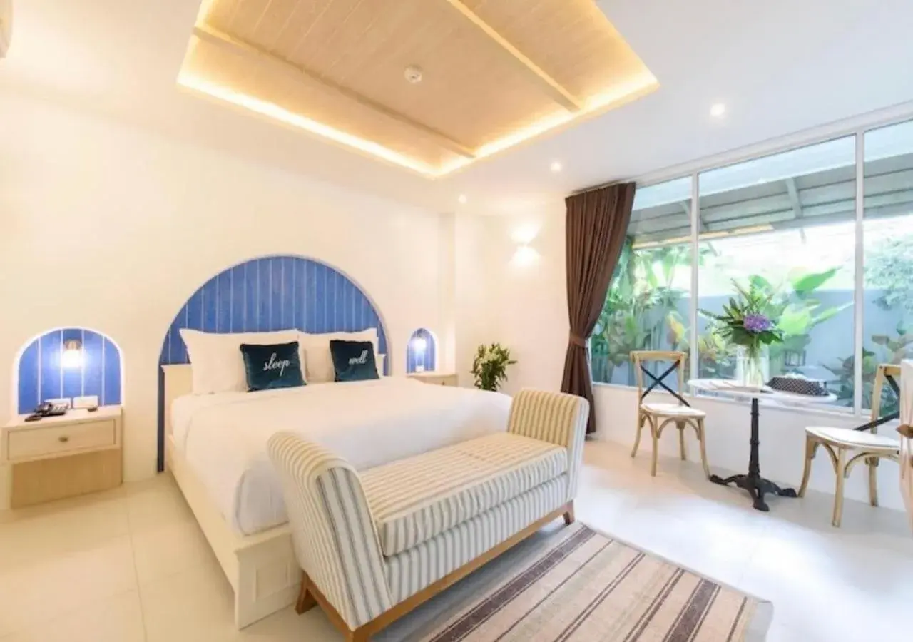 Bed in Costa Village Jacuzzi Bangsaray Bed in Costa Village Jacuzzi Bangsaray