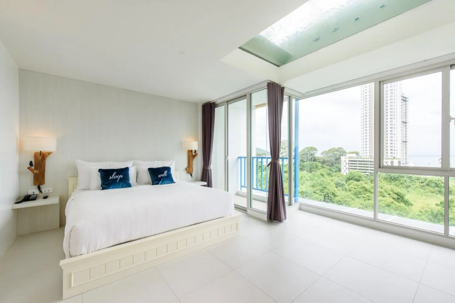 Bed in Costa Village Jacuzzi Bangsaray