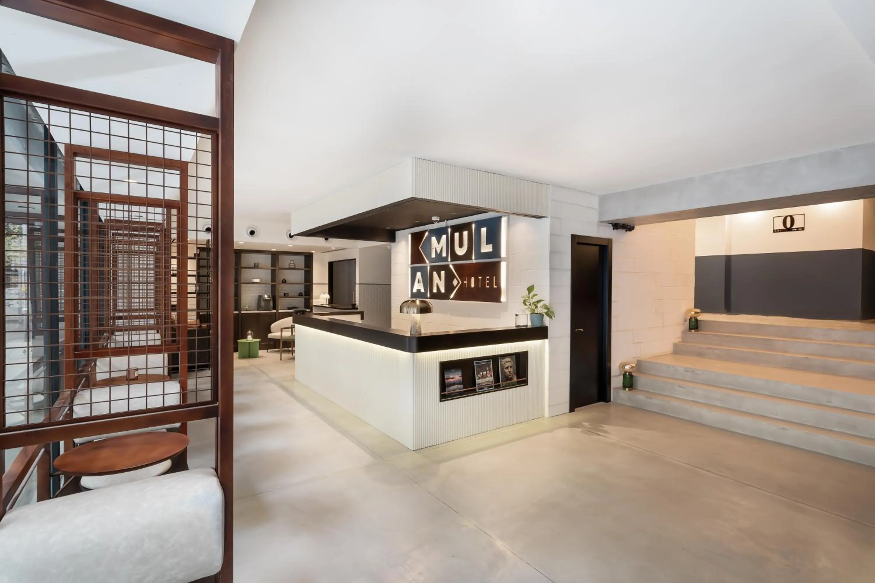 Lobby or reception in Mulan Hotel TLV