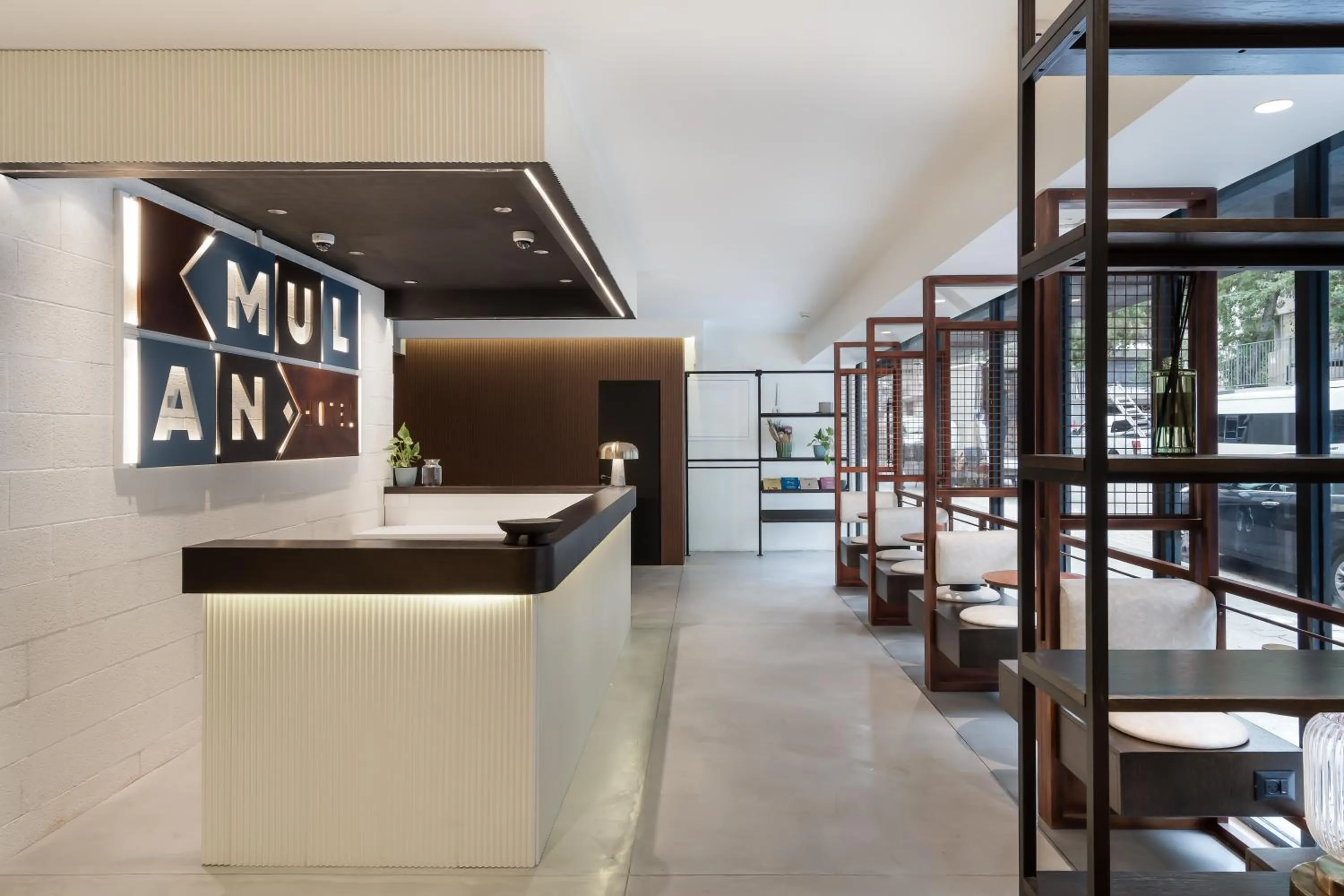 Lobby or reception in Mulan Hotel TLV