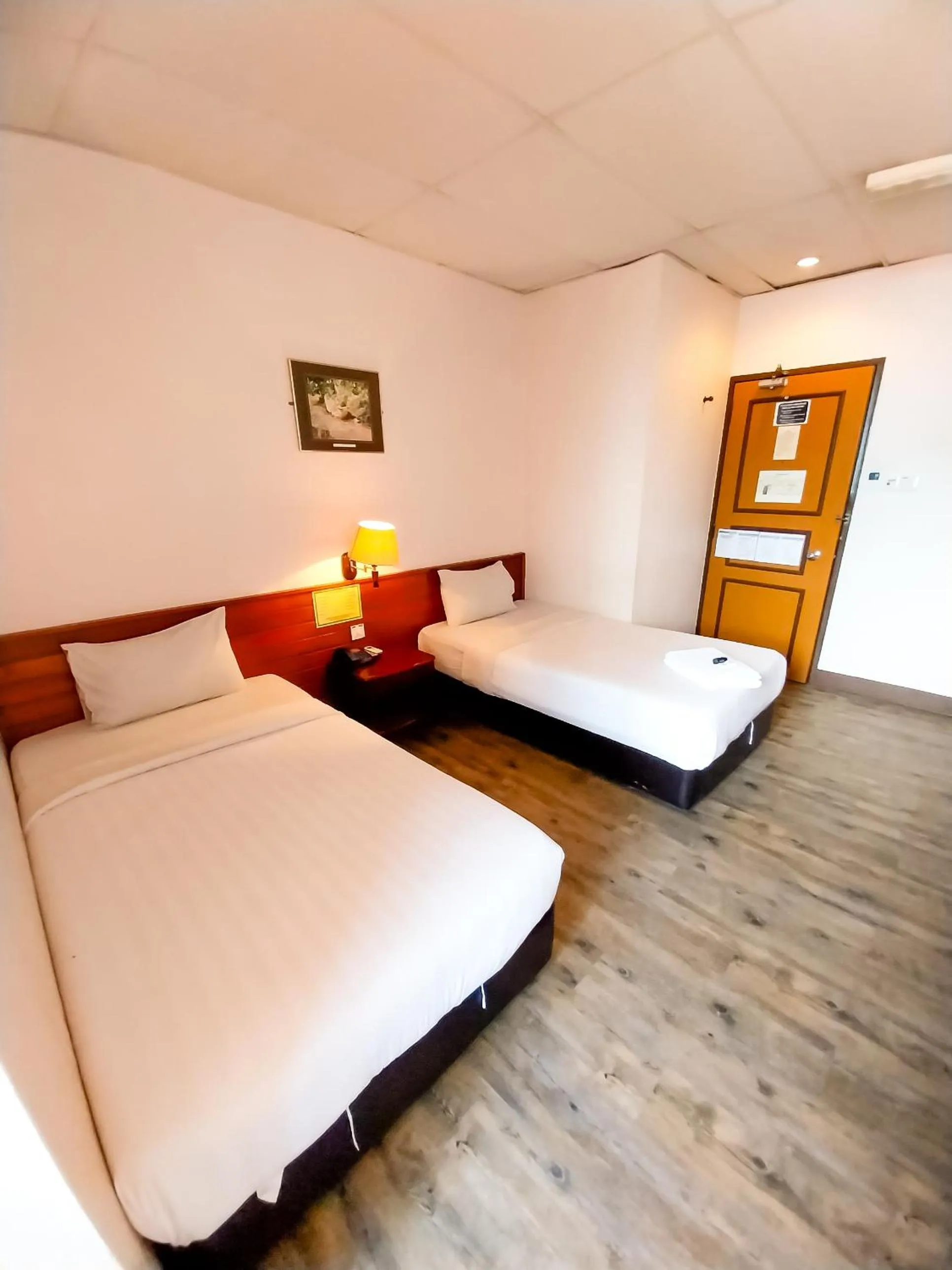 Bed in Hotel Holiday Park