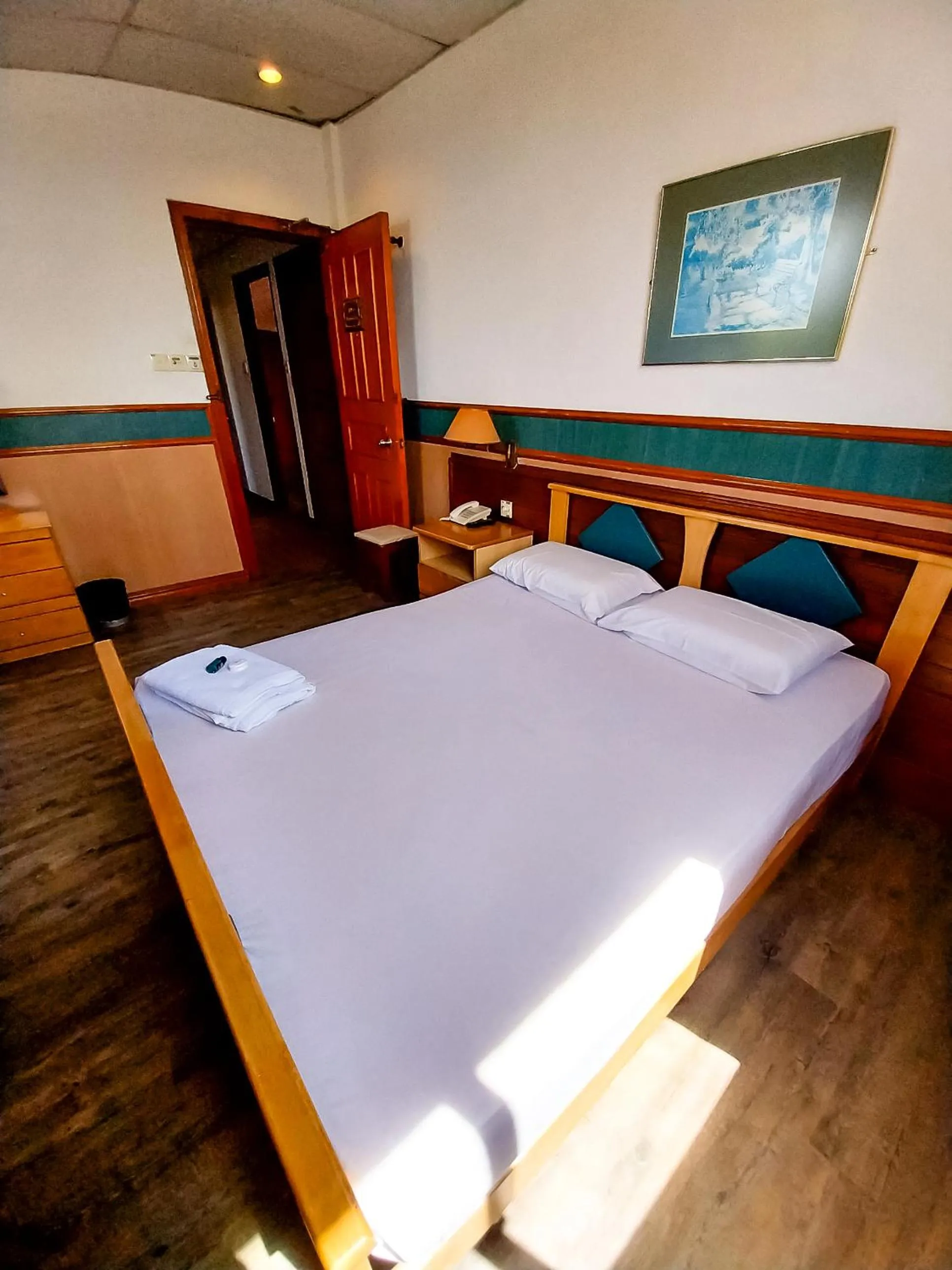 Bed in Hotel Holiday Park