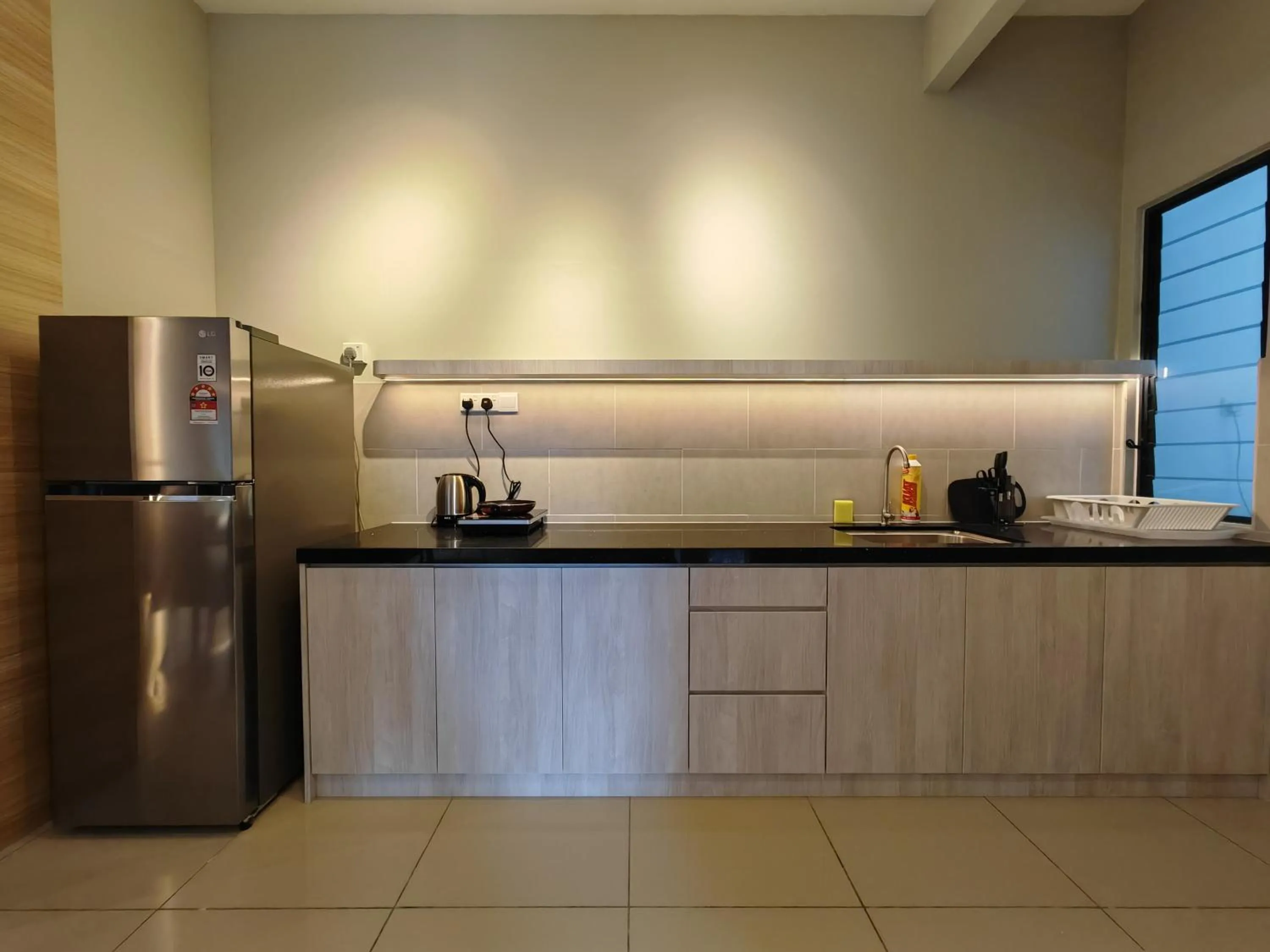 Kitchen or kitchenette in Mykey Atlantis B-08-09 Melaka City