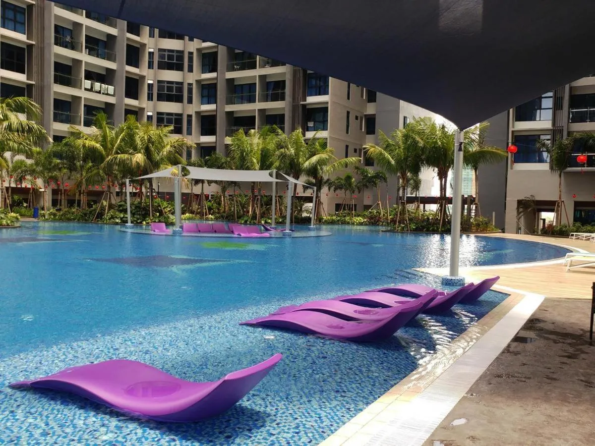 Swimming pool in Mykey Atlantis B-08-09 Melaka City
