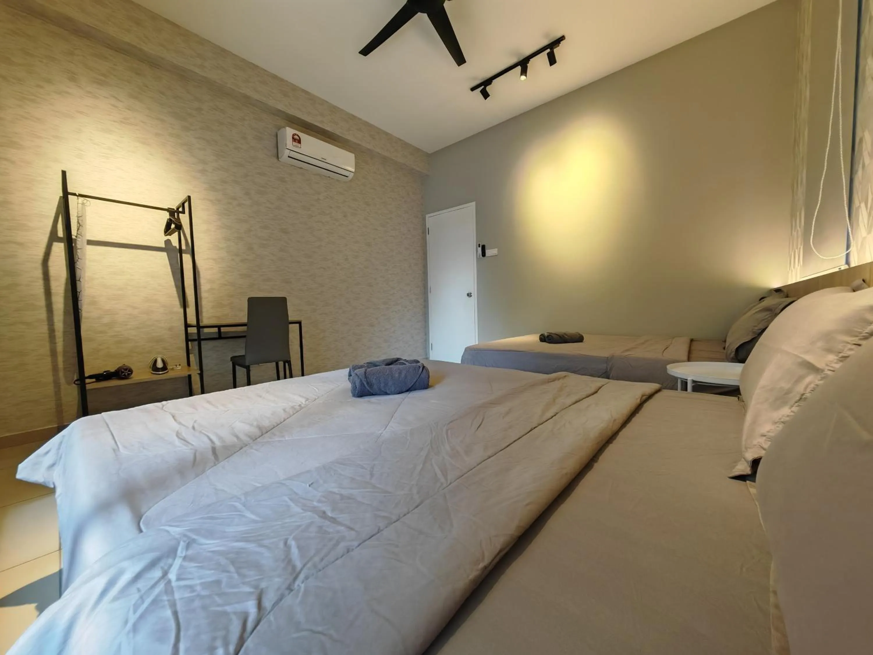 Bed in Mykey Atlantis B-08-09 Melaka City