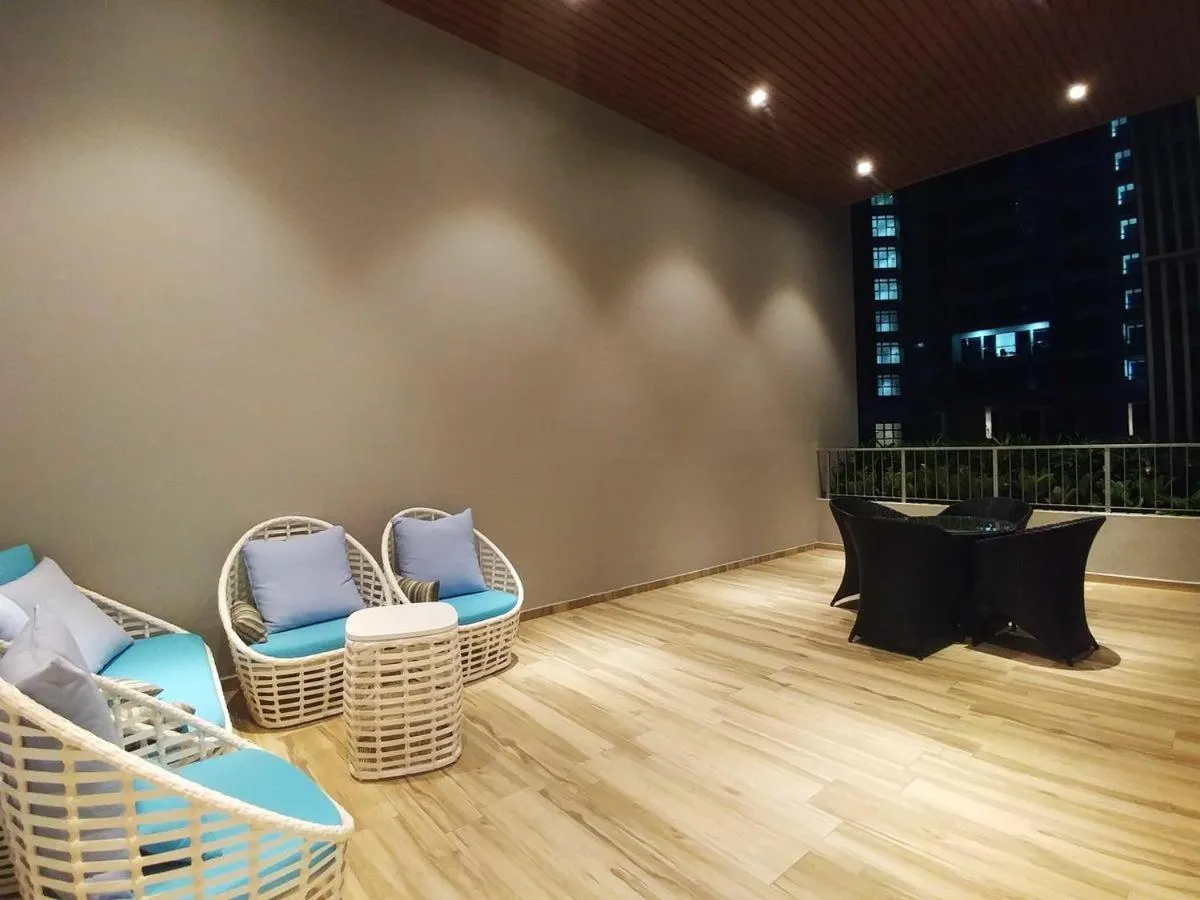 Seating area in Mykey Atlantis B-08-09 Melaka City