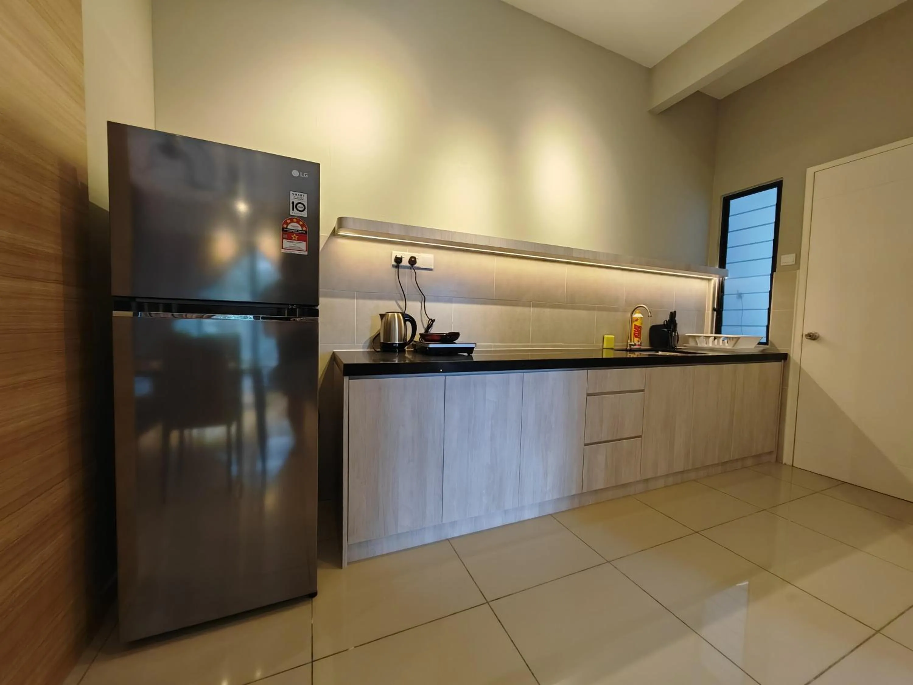 Kitchen or kitchenette in Mykey Atlantis B-08-09 Melaka City