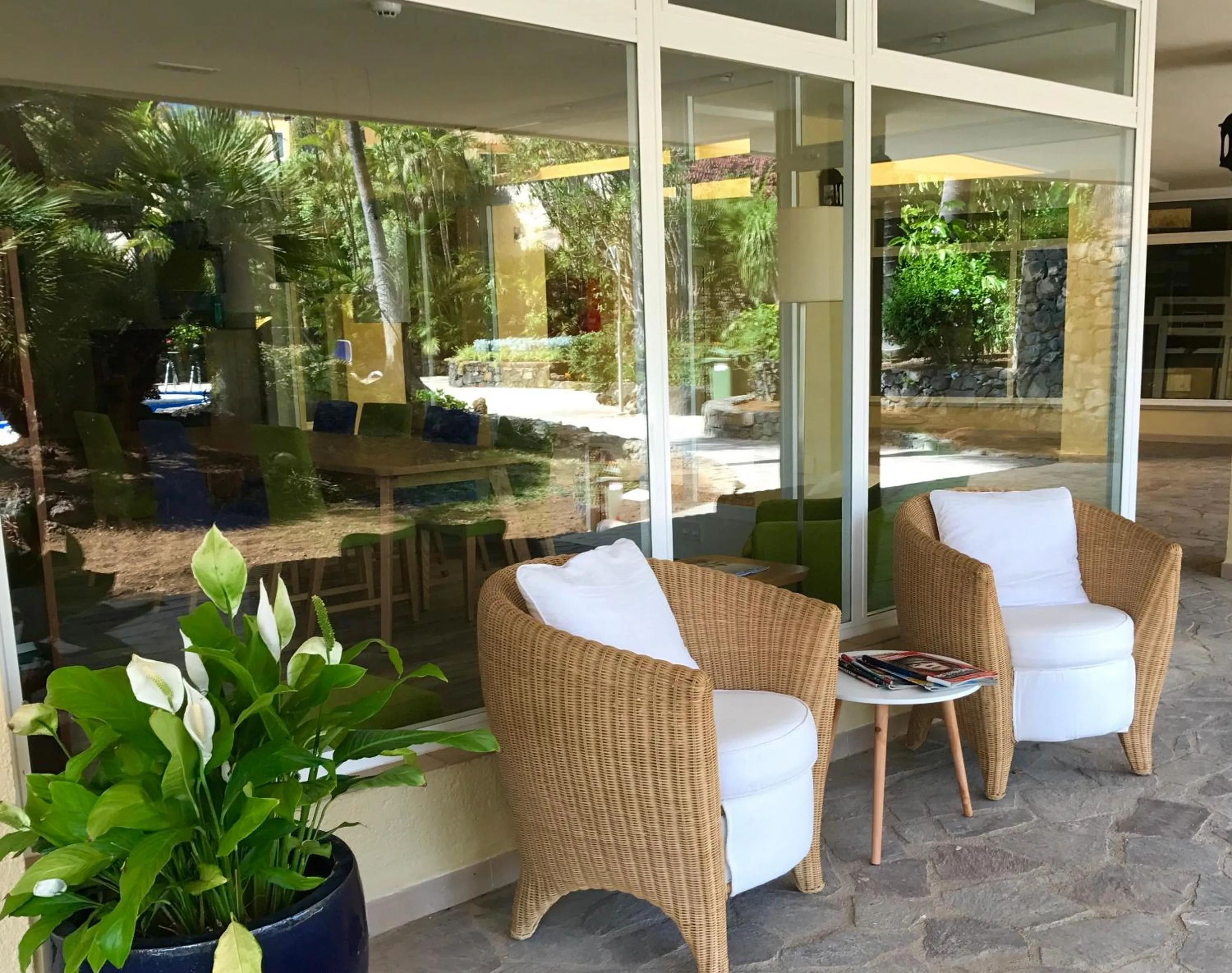 Lobby or reception in Apartamentos Tigaiga Suites