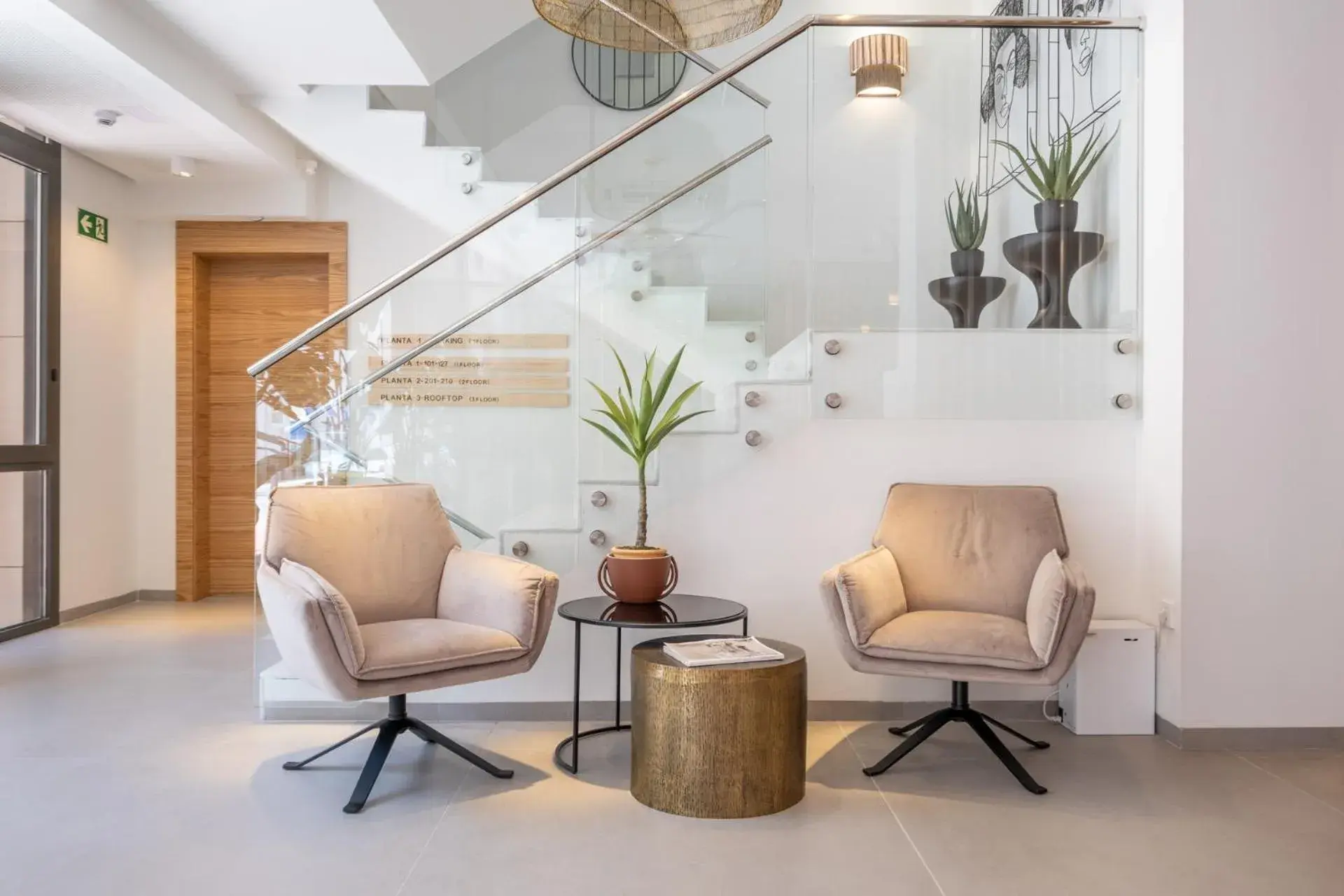 Lobby or reception in Hotel Cetina Cabo de Palos Puerto Lobby or reception in Hotel Cetina Cabo de Palos Puerto