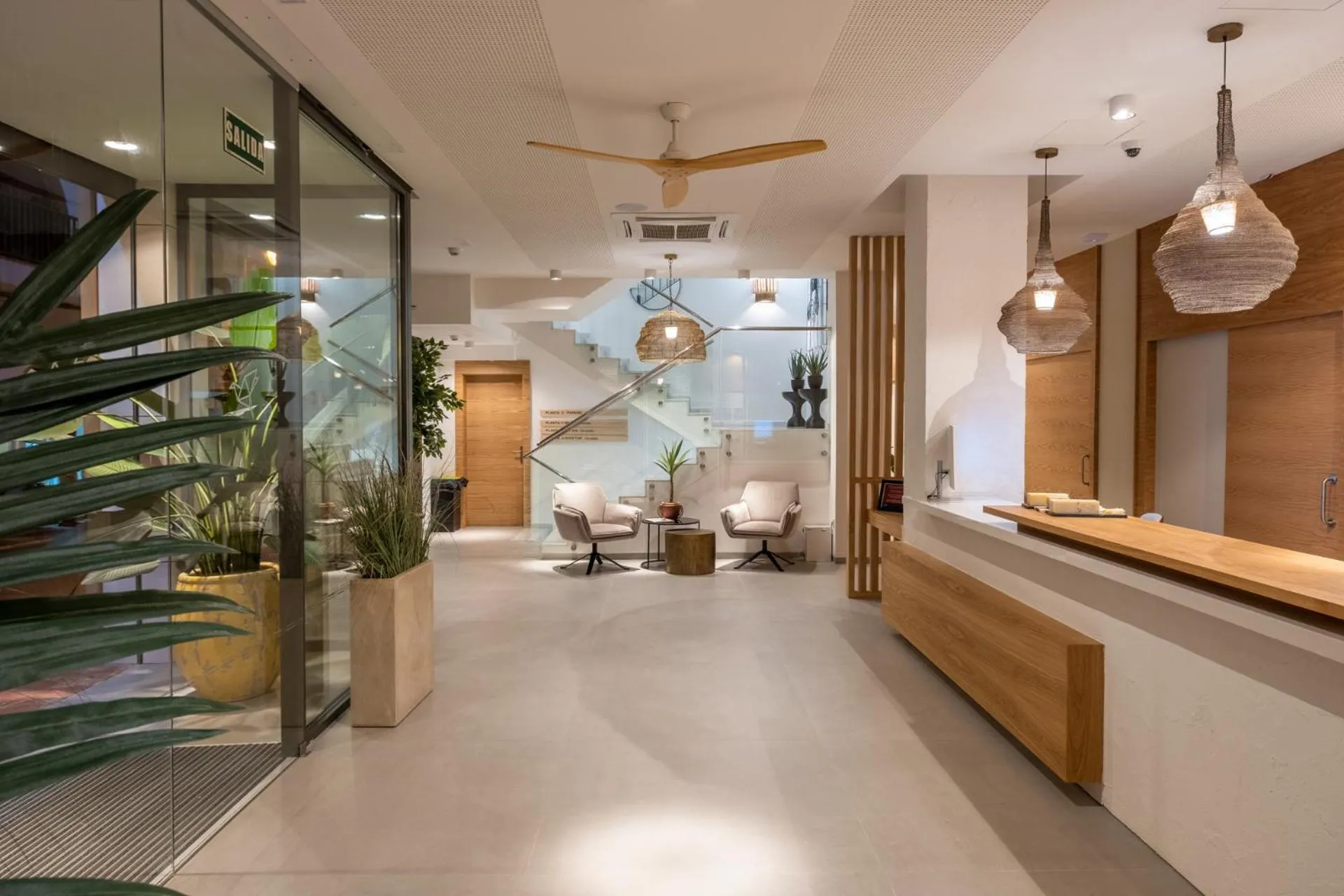 Lobby or reception in Hotel Cetina Cabo de Palos Puerto