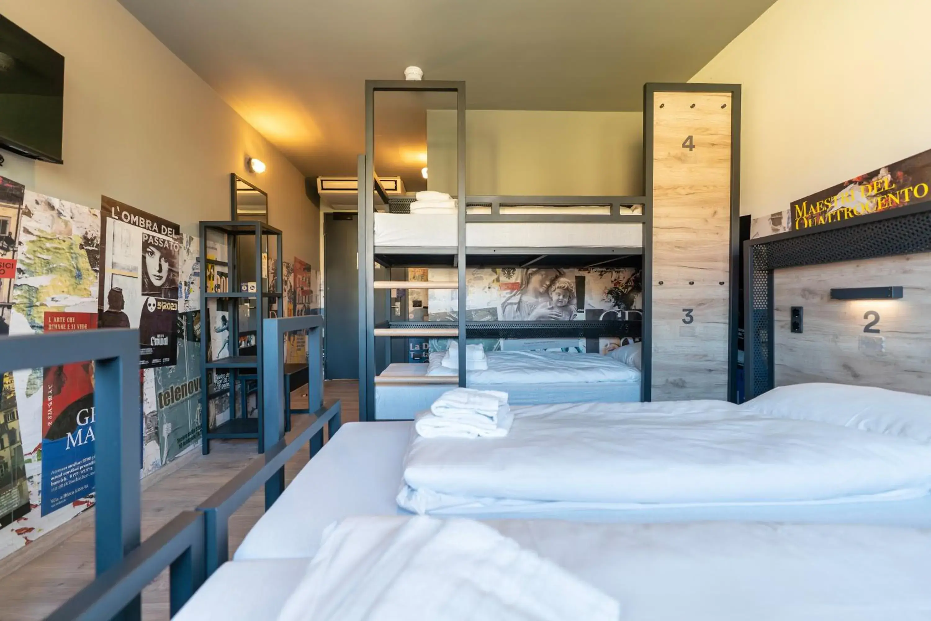 Bedroom, Bed in a&o Hostel Firenze Campo di Marte Bedroom, Bed in a&o Hostel Firenze Campo di Marte