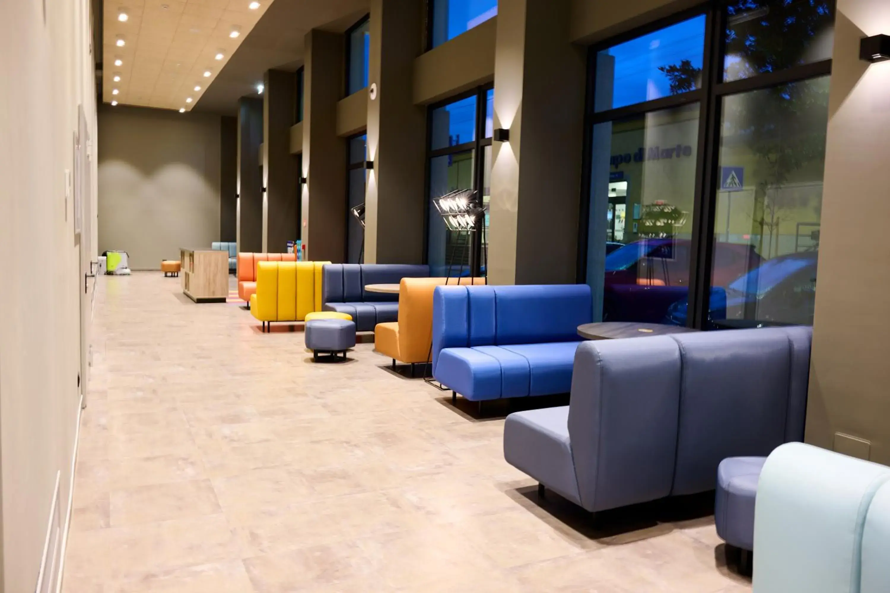 Lobby or reception in a&o Hostel Firenze Campo di Marte Lobby or reception in a&o Hostel Firenze Campo di Marte