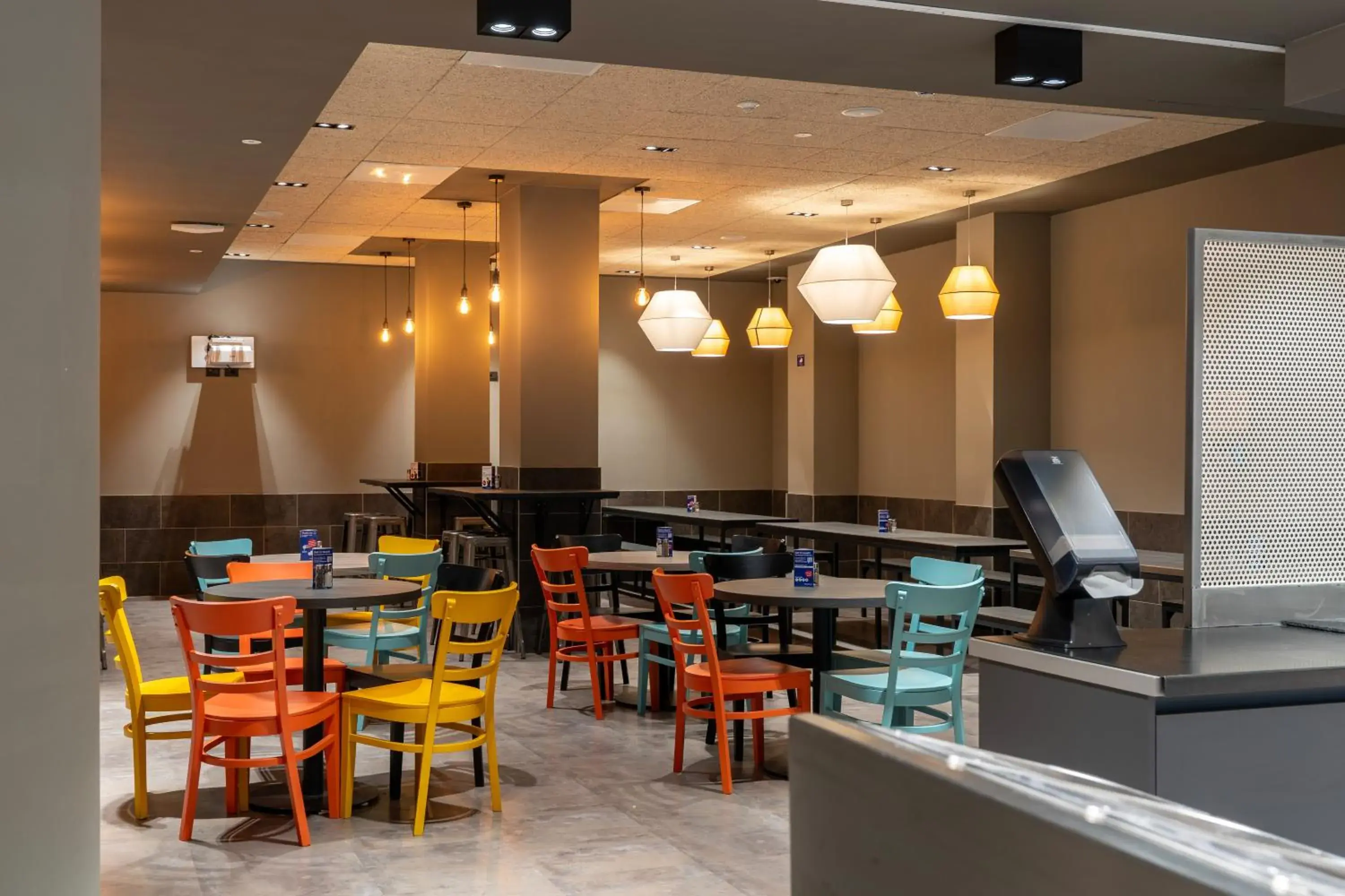 Buffet breakfast in a&o Hostel Firenze Campo di Marte Buffet breakfast in a&o Hostel Firenze Campo di Marte