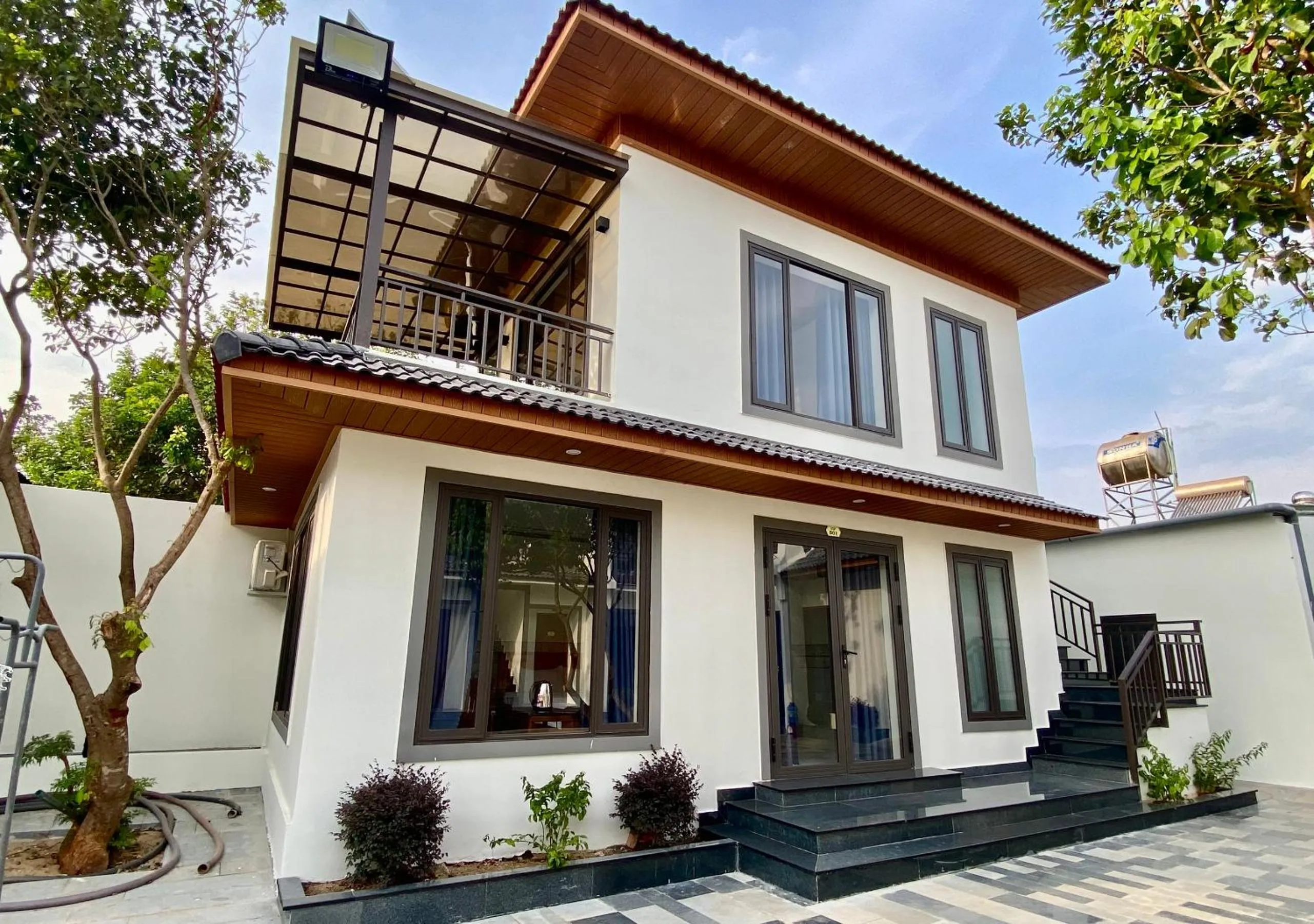 Patio in Chí Thanh Homestay