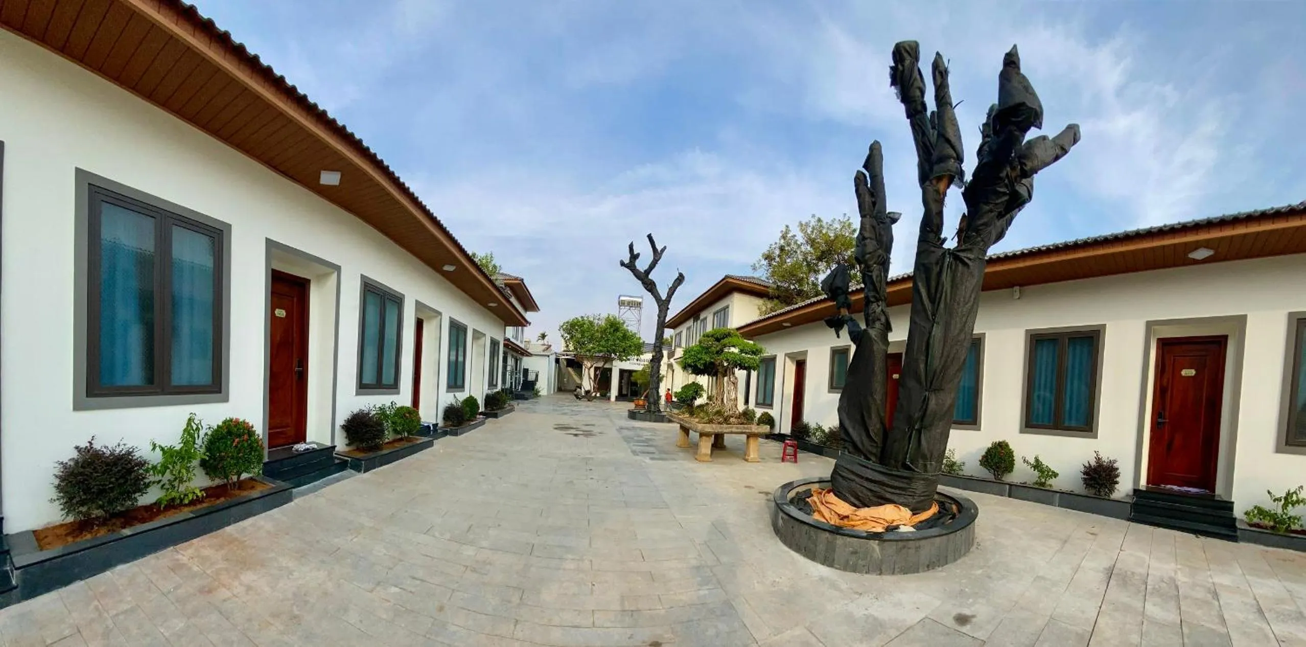 Garden in Chí Thanh Homestay