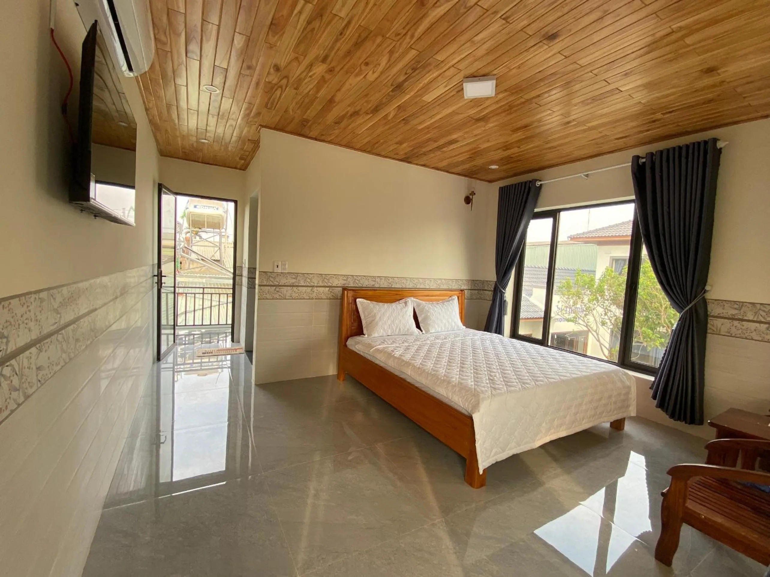 Bed in Chí Thanh Homestay