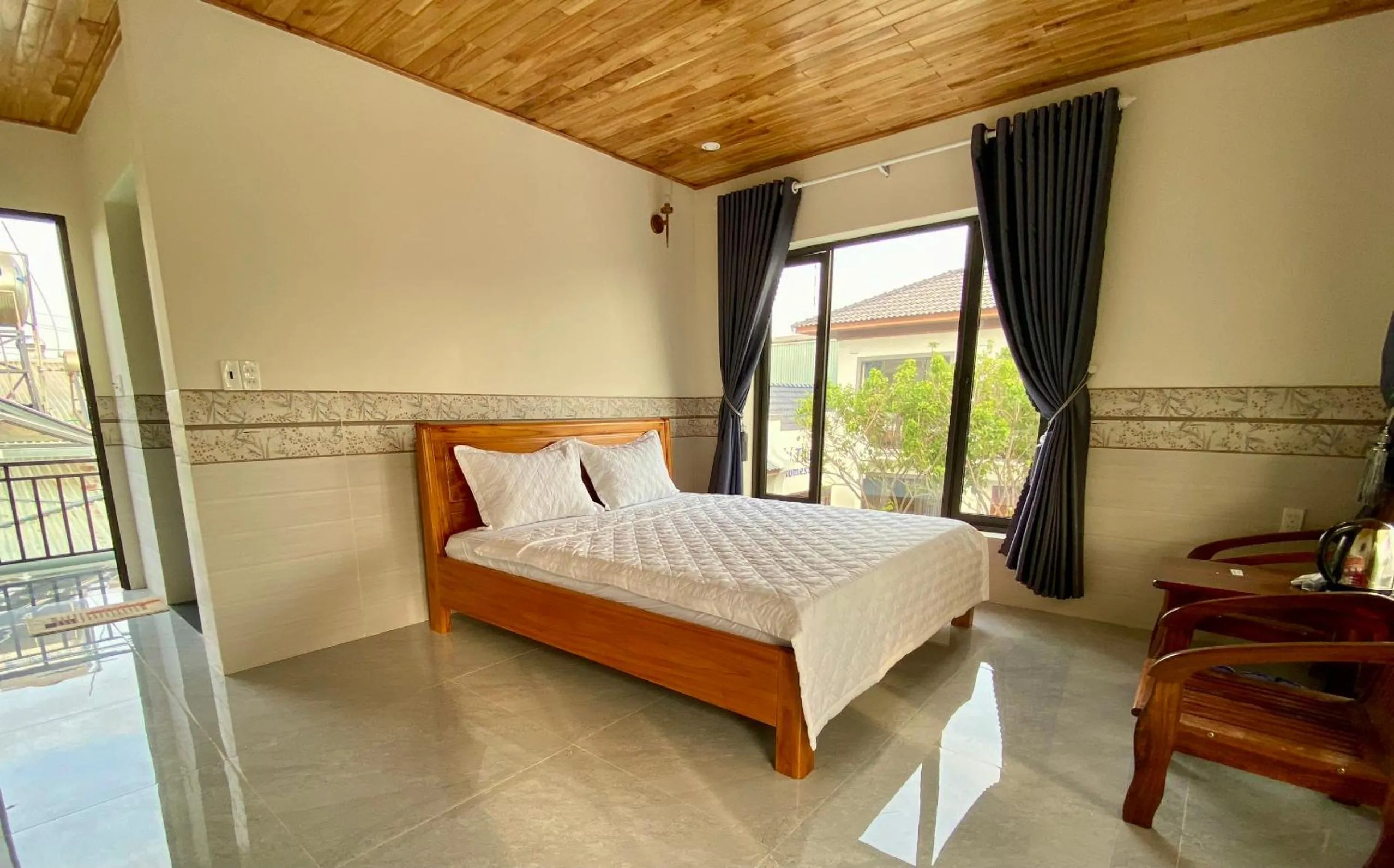 Bed in Chí Thanh Homestay