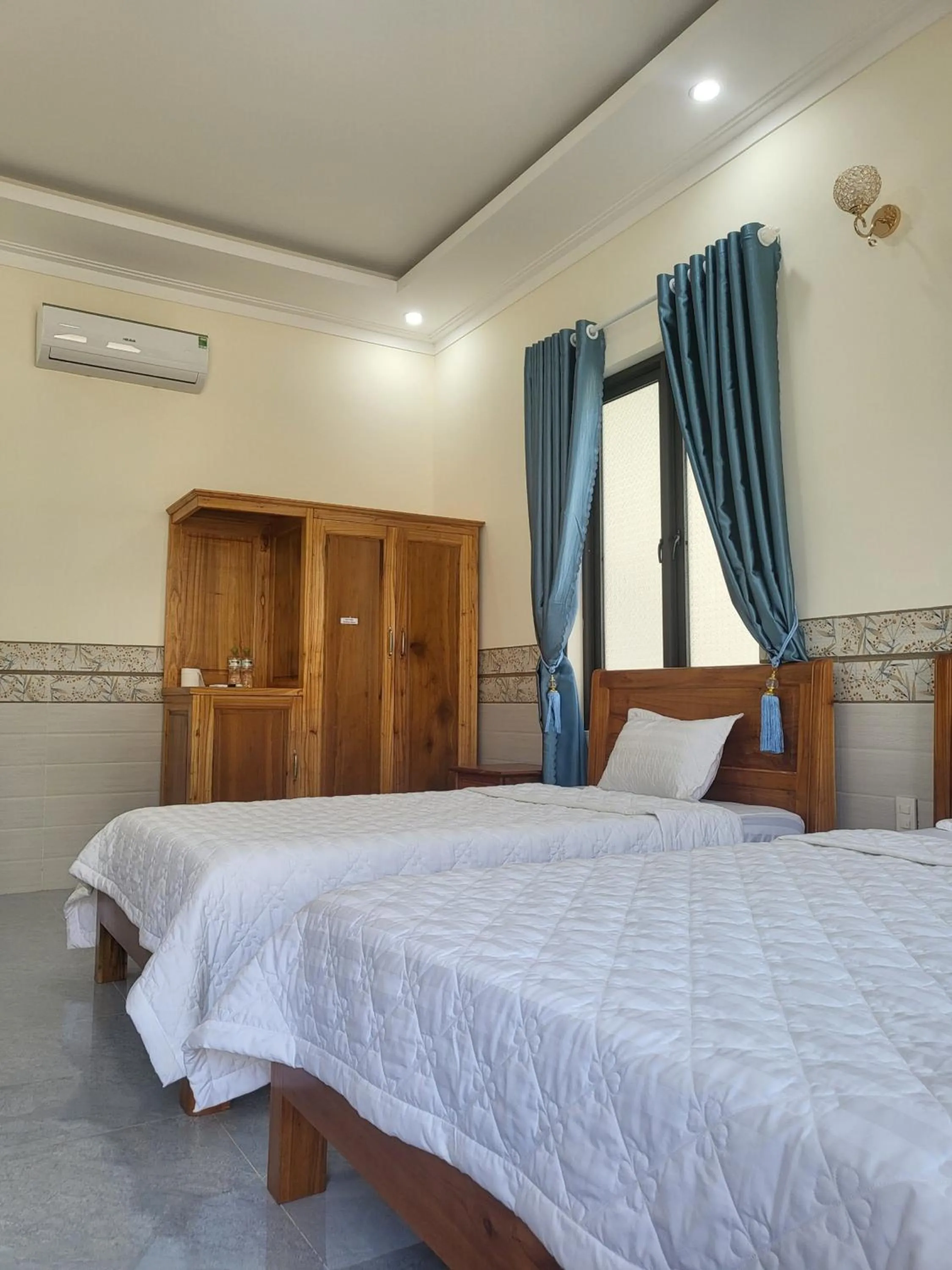 Bed in Chí Thanh Homestay