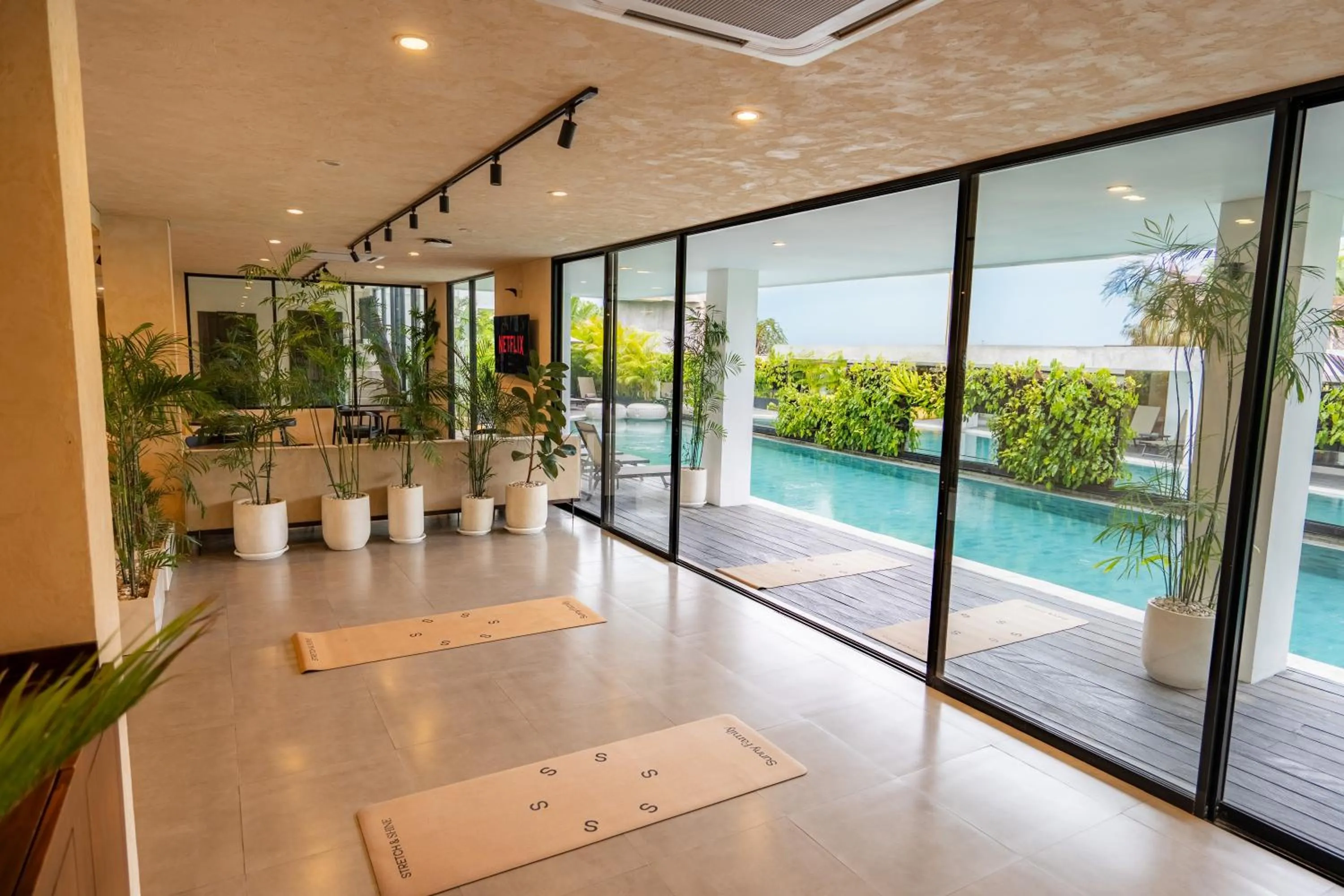 Pool view in Sunny Aparts 1 by Betterplace