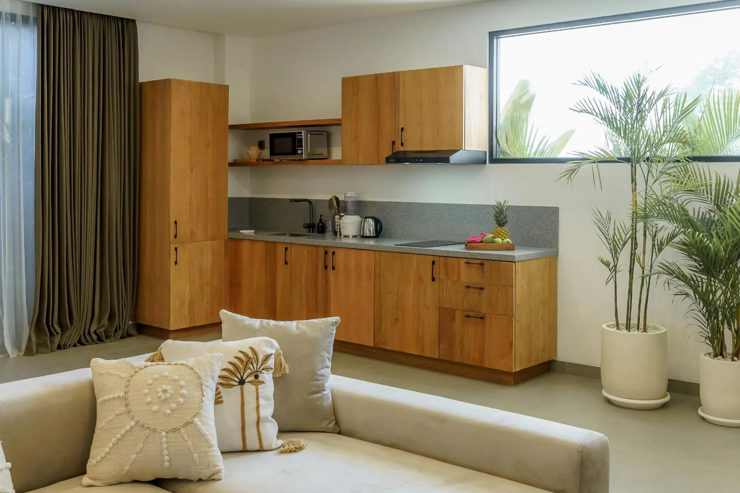 Kitchen or kitchenette in Sunny Aparts 1