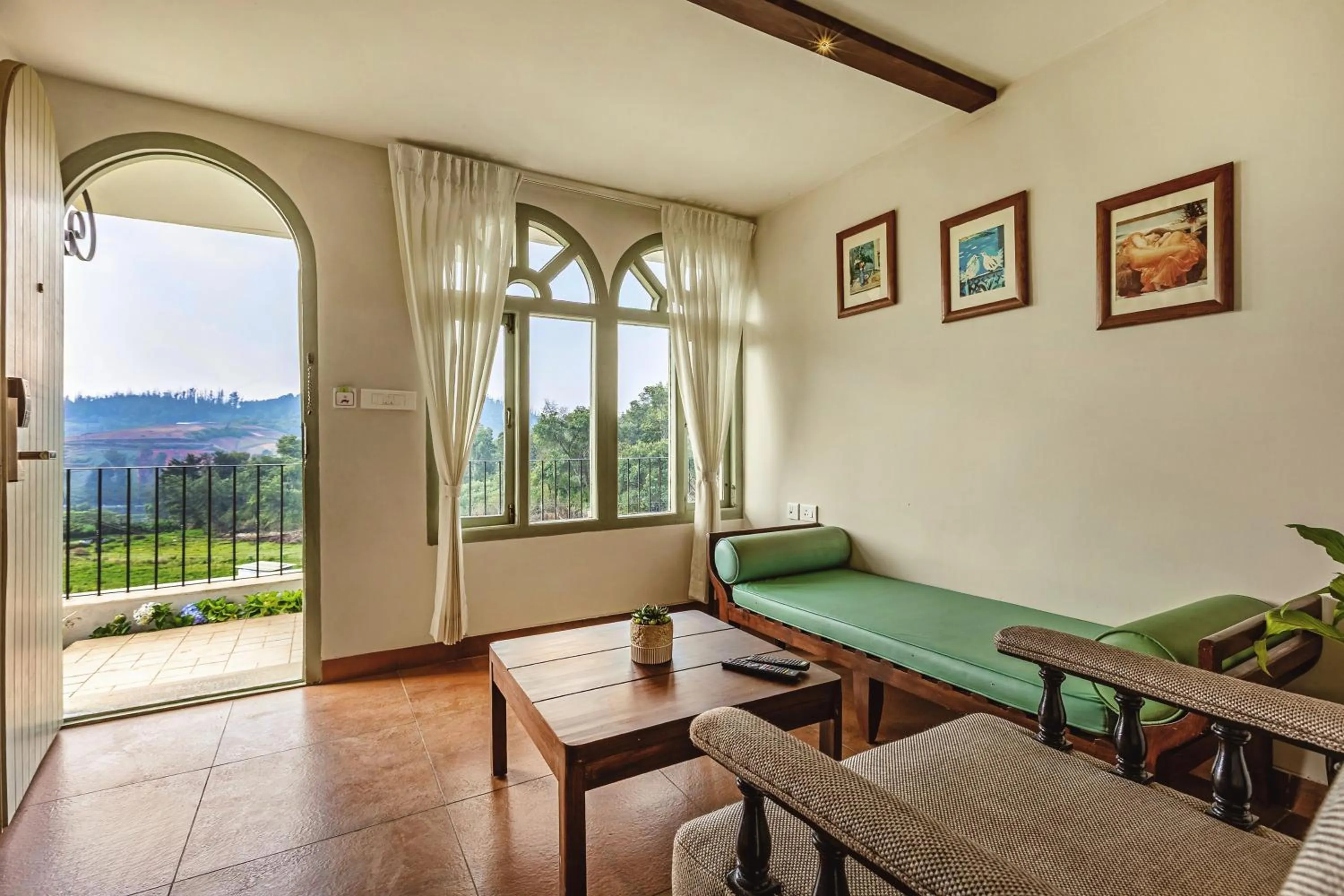 Seating area in Mango Hill Shola Ooty