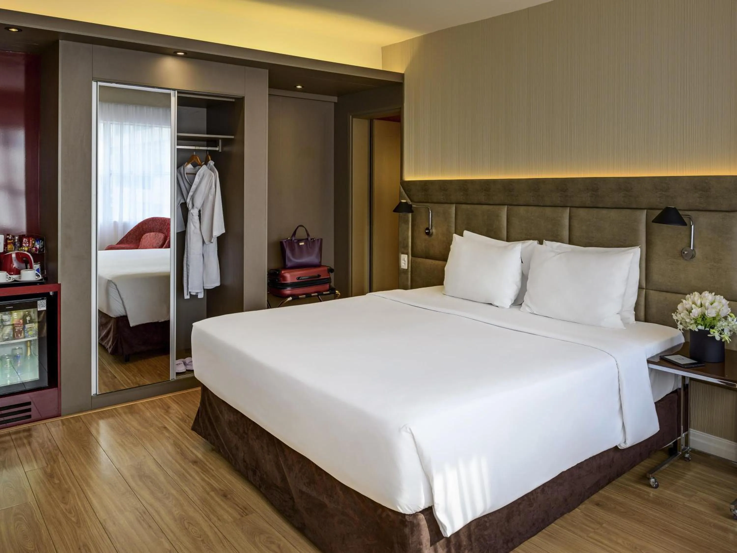 Bedroom, Bed in Mercure Sao Paulo Jardins