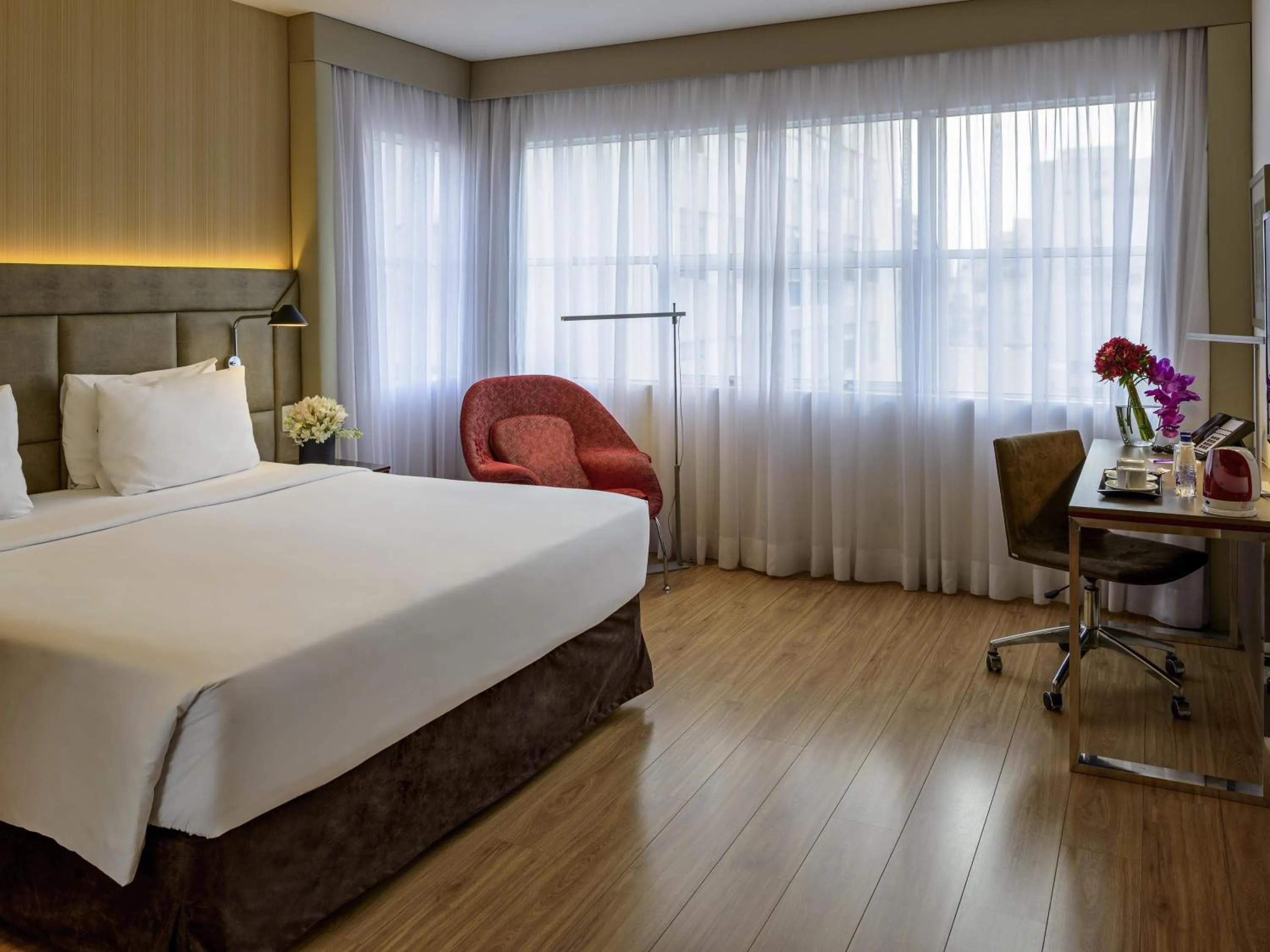 Bedroom, Bed in Mercure Sao Paulo Jardins