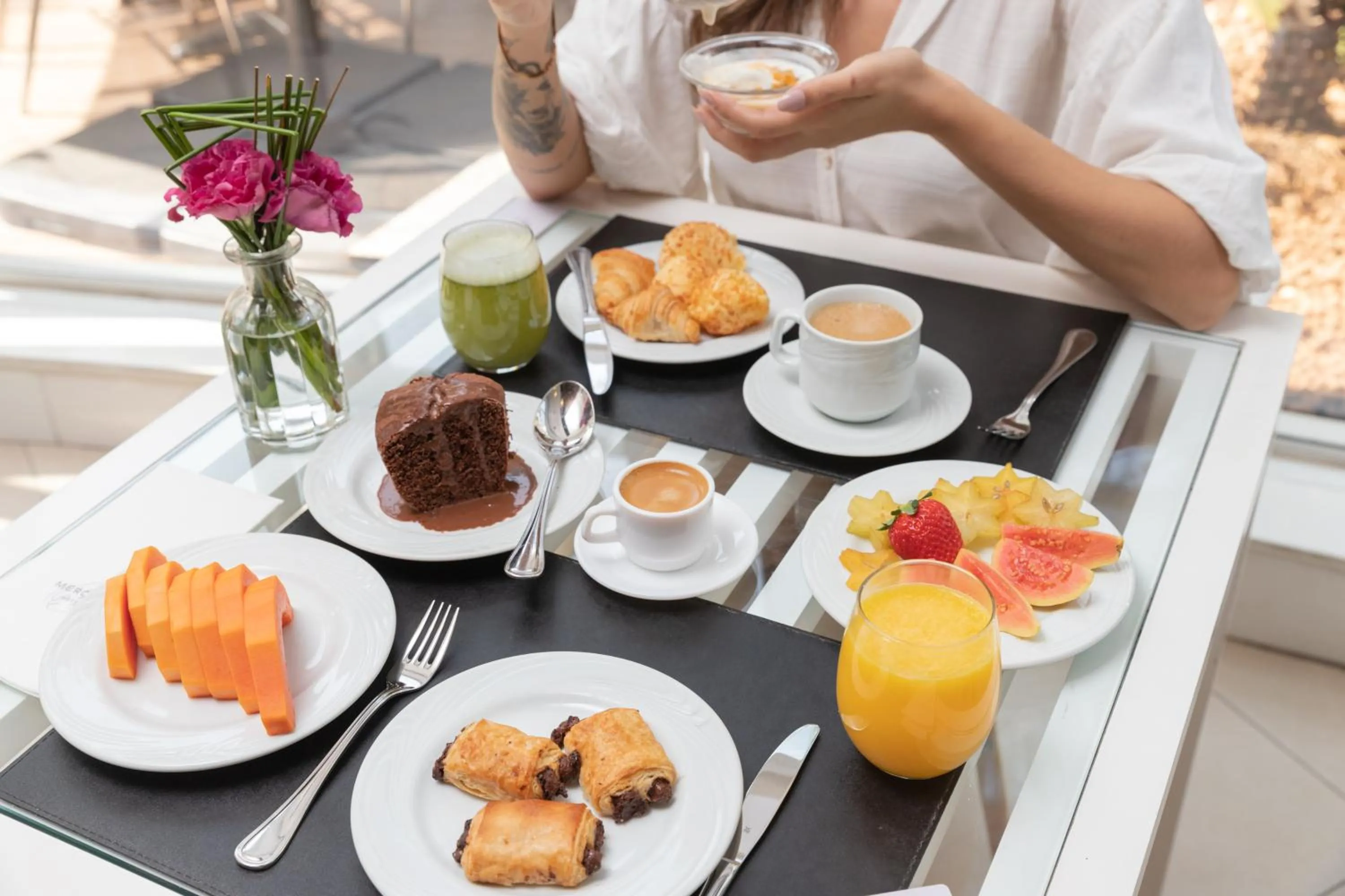 Breakfast in Mercure Sao Paulo Jardins