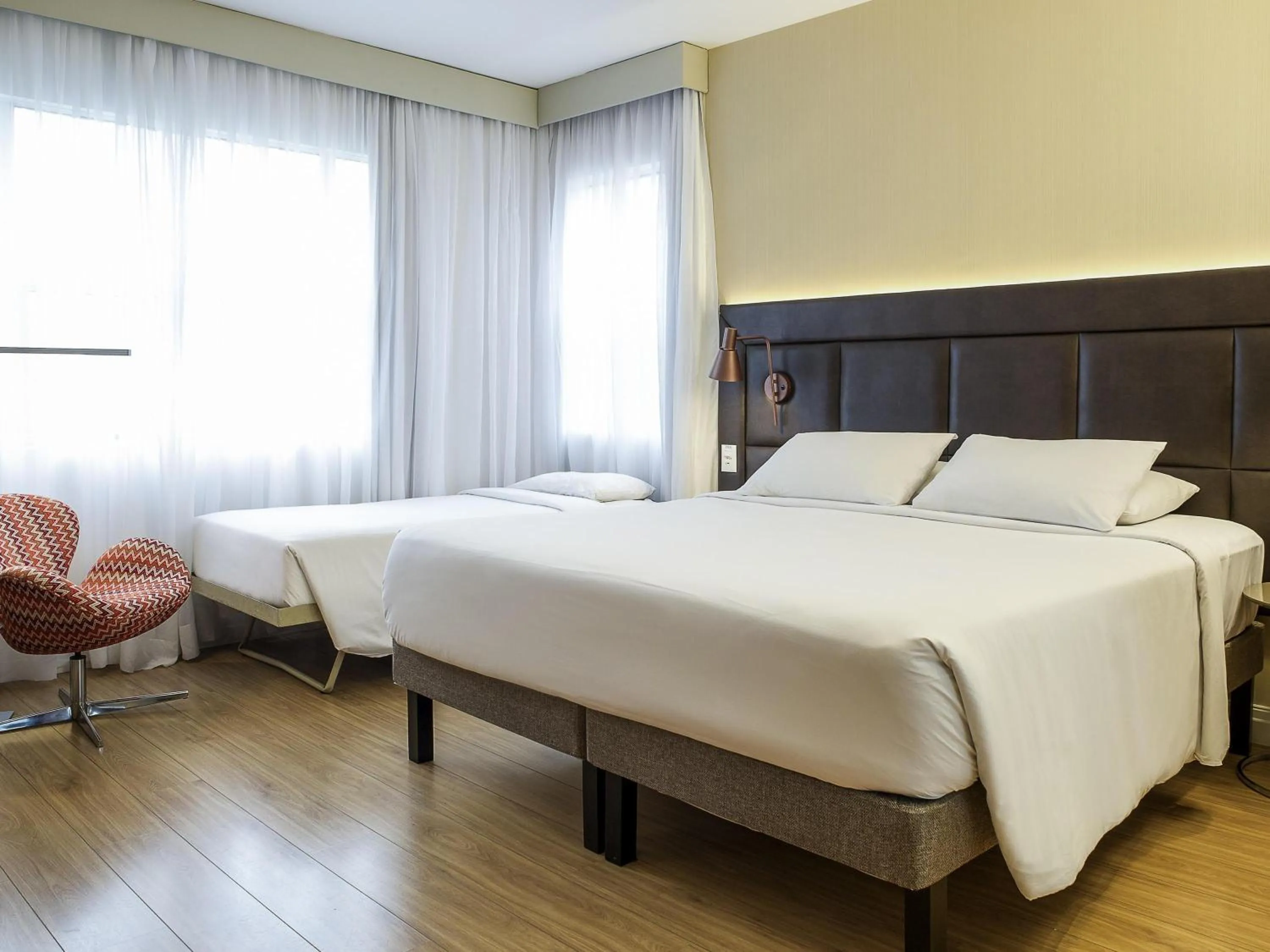 Bedroom, Bed in Mercure Sao Paulo Jardins