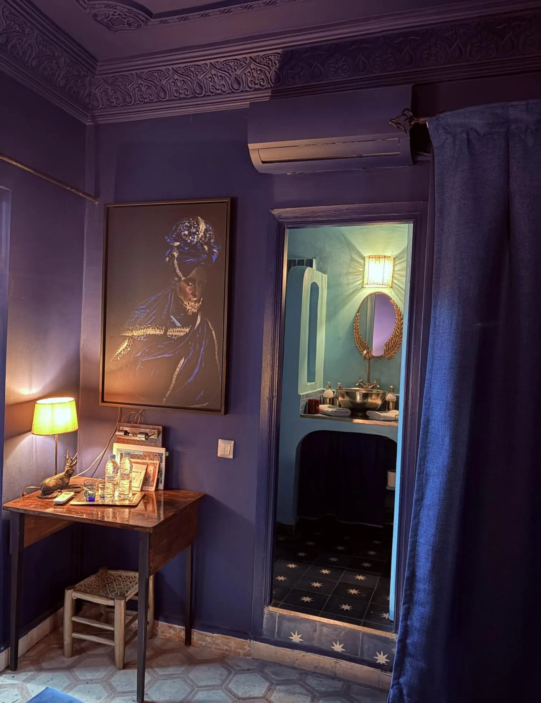 Bedroom in Riad & Spa Stella Cadente Marrakech Bedroom in Riad & Spa Stella Cadente Marrakech