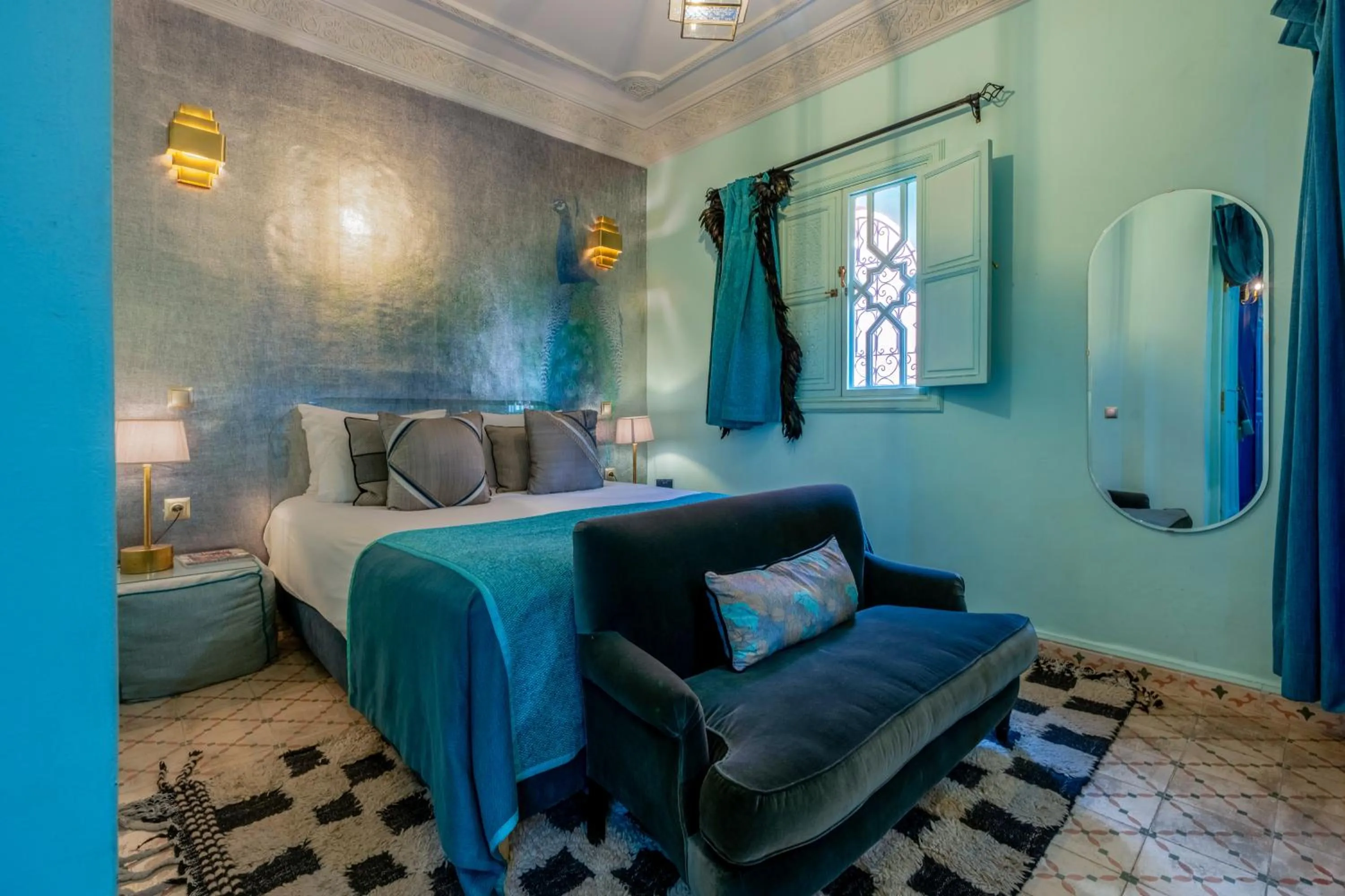 Bed in Riad & Spa Stella Cadente Marrakech