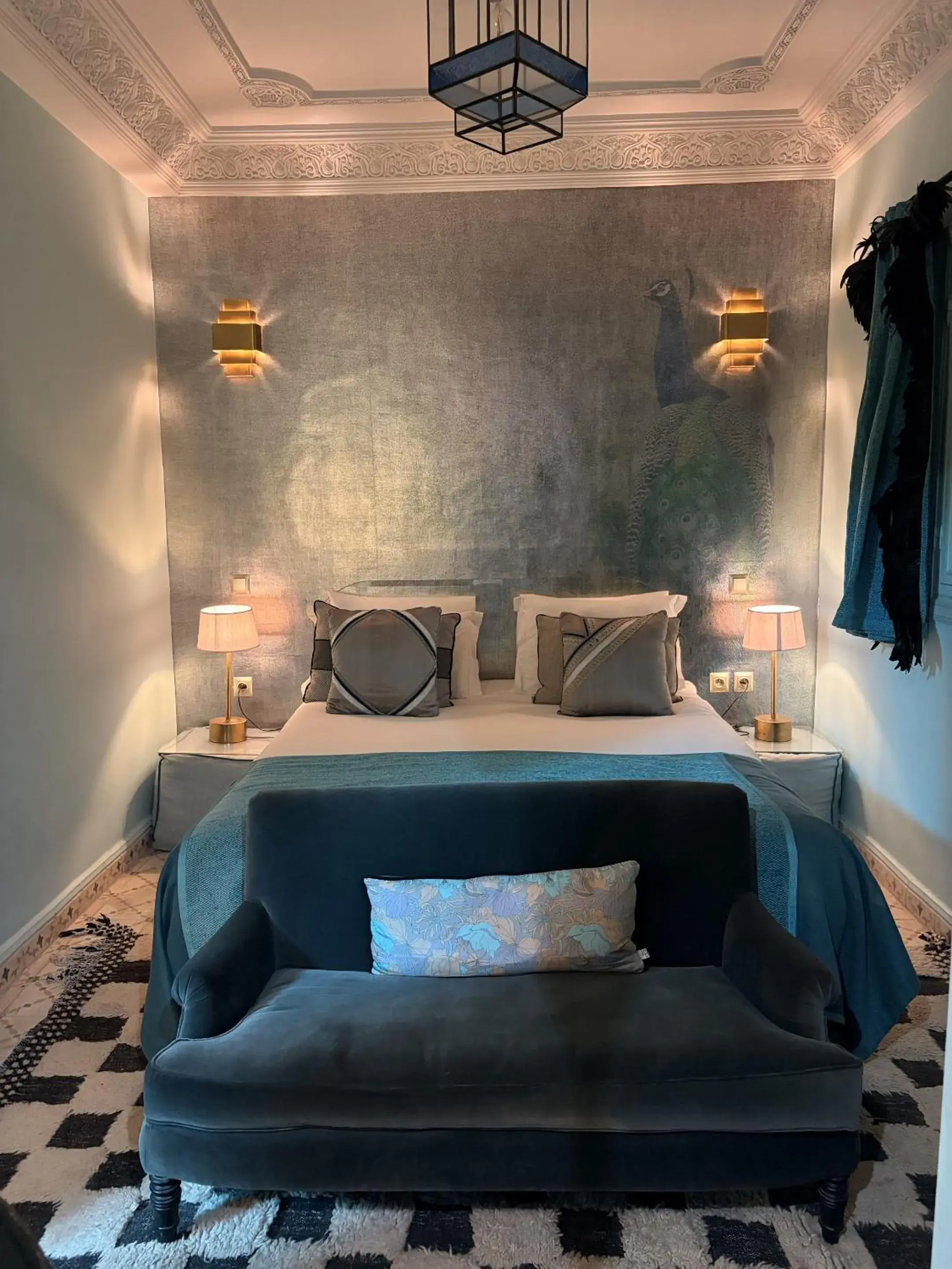 Bedroom, Bed in Riad & Spa Stella Cadente Marrakech Bedroom, Bed in Riad & Spa Stella Cadente Marrakech