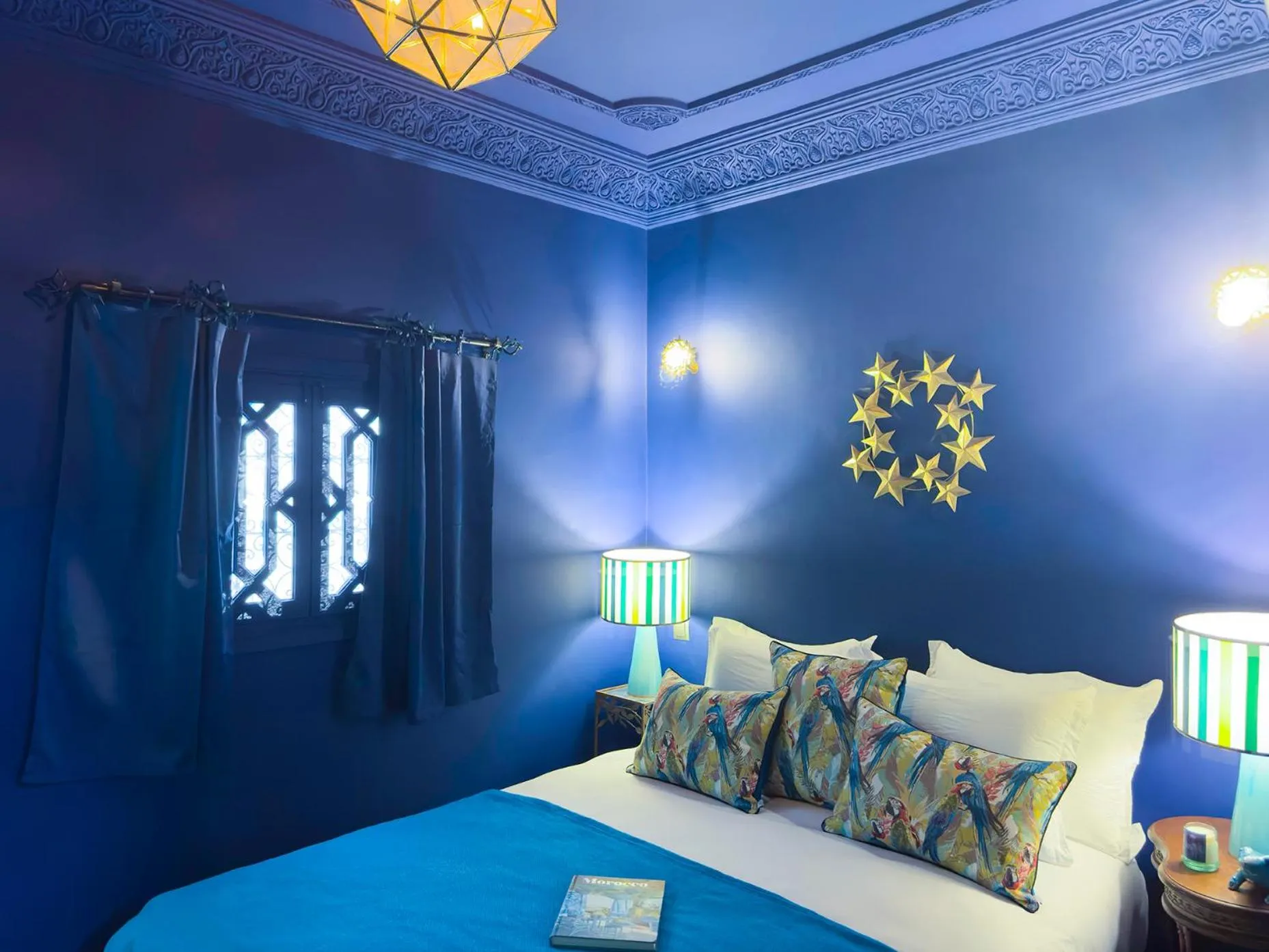 Bedroom, Bed in Riad & Spa Stella Cadente Marrakech