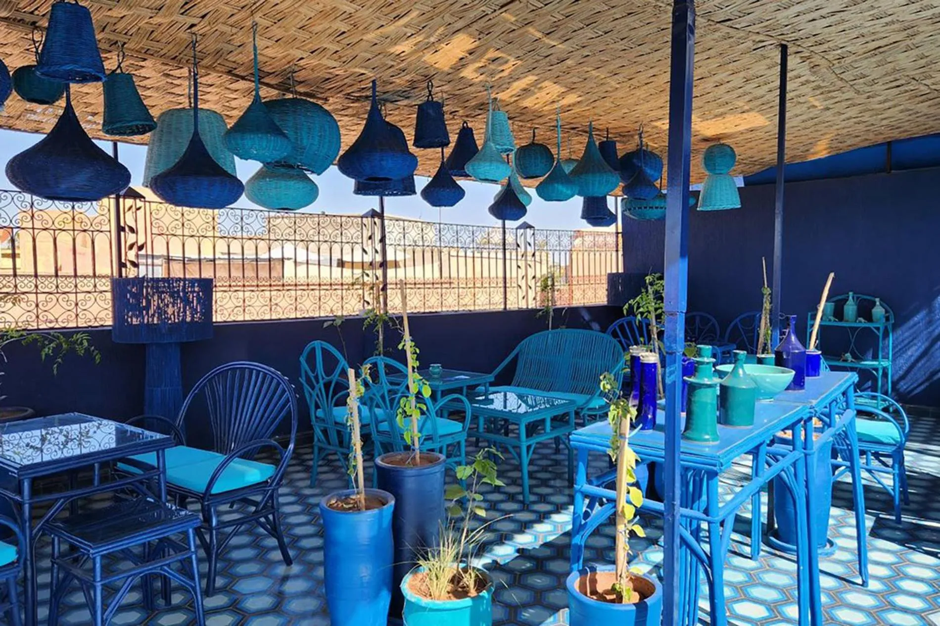 Patio in Riad & Spa Stella Cadente Marrakech