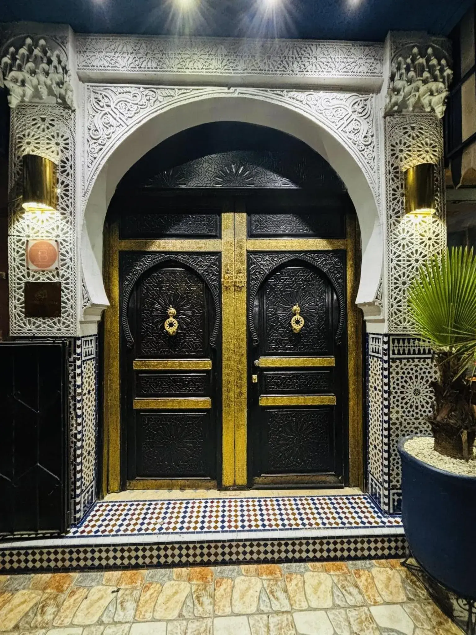 Property building in Riad & Spa Stella Cadente Marrakech Property building in Riad & Spa Stella Cadente Marrakech