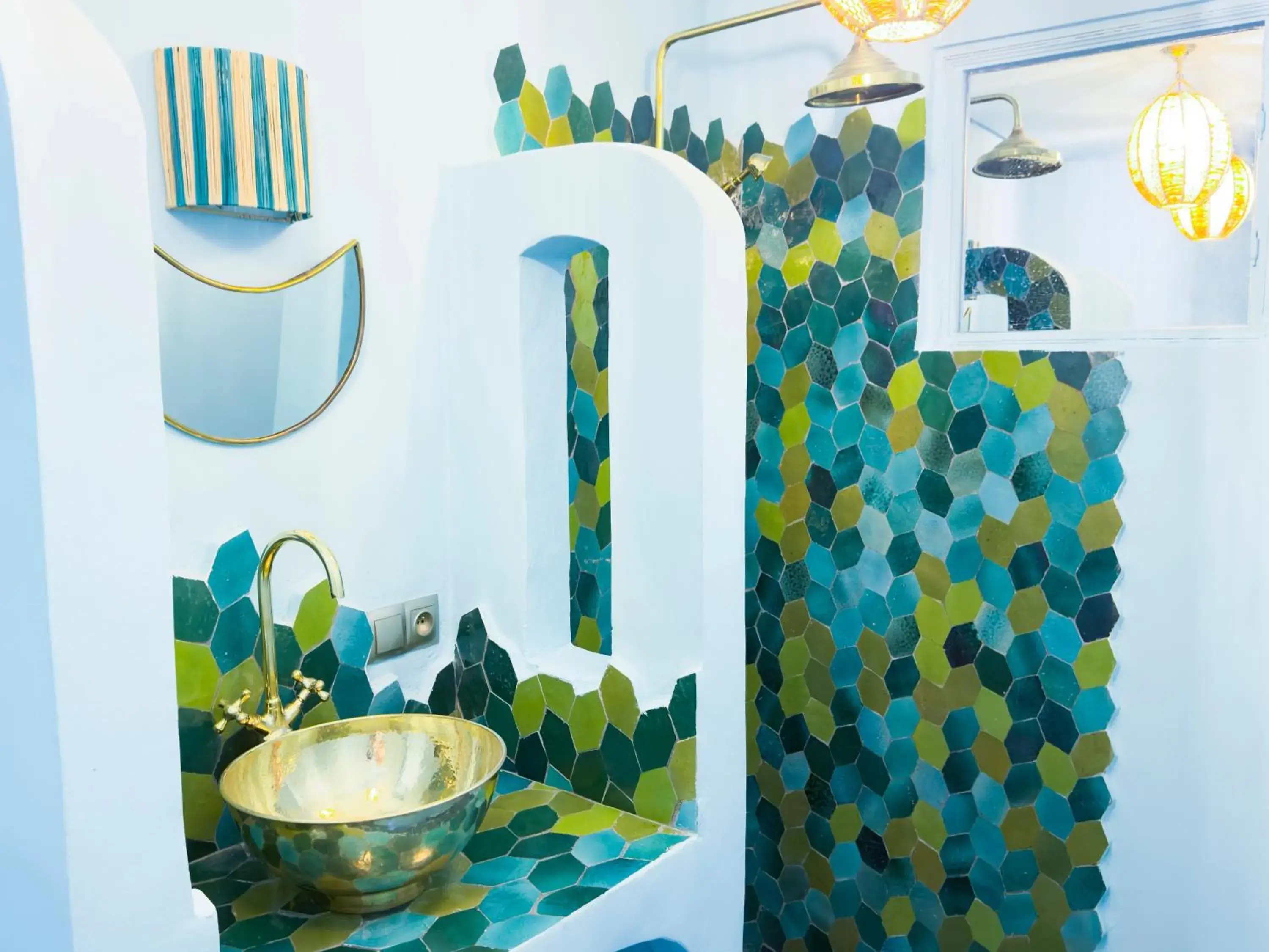 Bathroom in Riad & Spa Stella Cadente Marrakech Bathroom in Riad & Spa Stella Cadente Marrakech